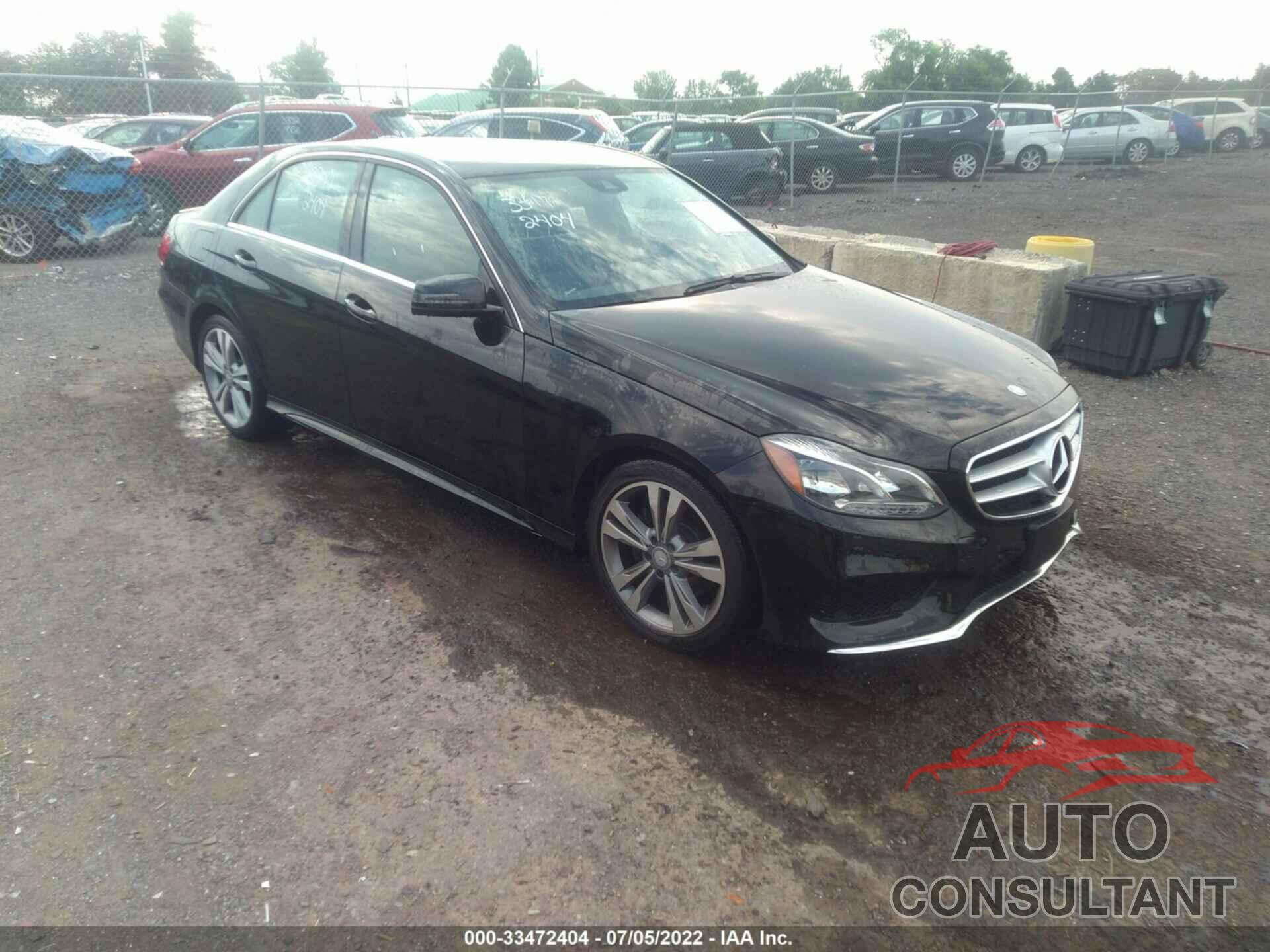 MERCEDES-BENZ E-CLASS 2016 - WDDHF8JB1GB238086