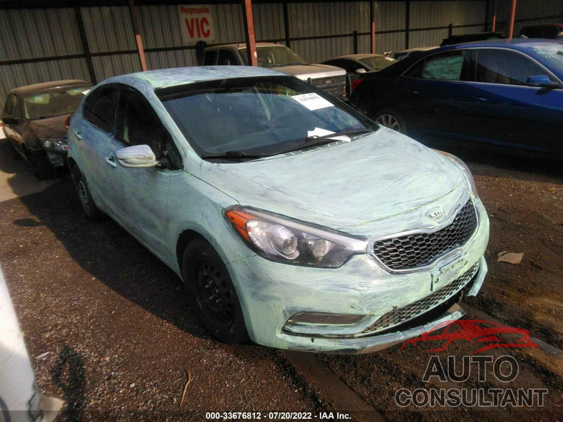 KIA FORTE 2016 - KNAFK4A62G5487565