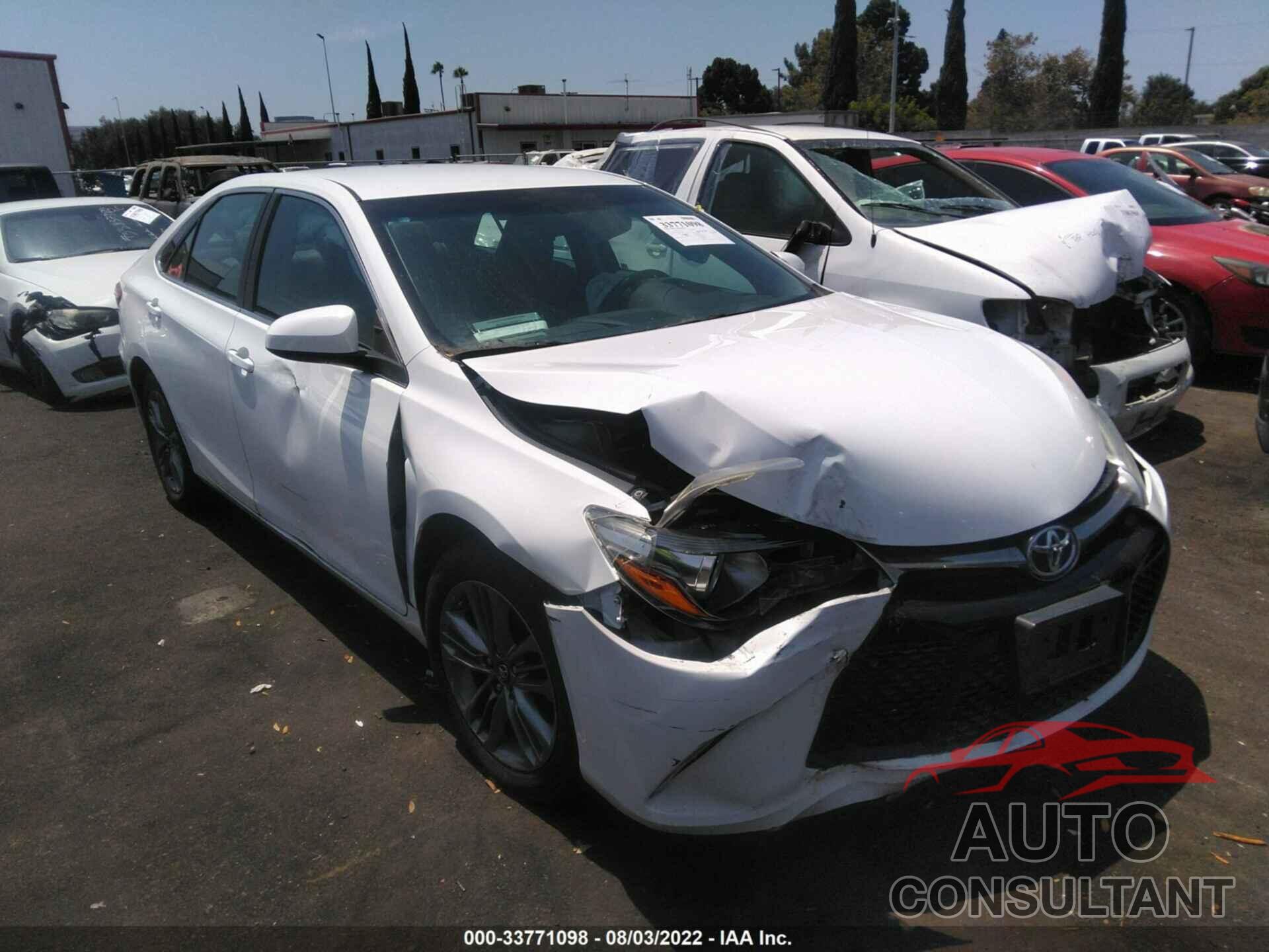 TOYOTA CAMRY 2017 - 4T1BF1FK8HU269160