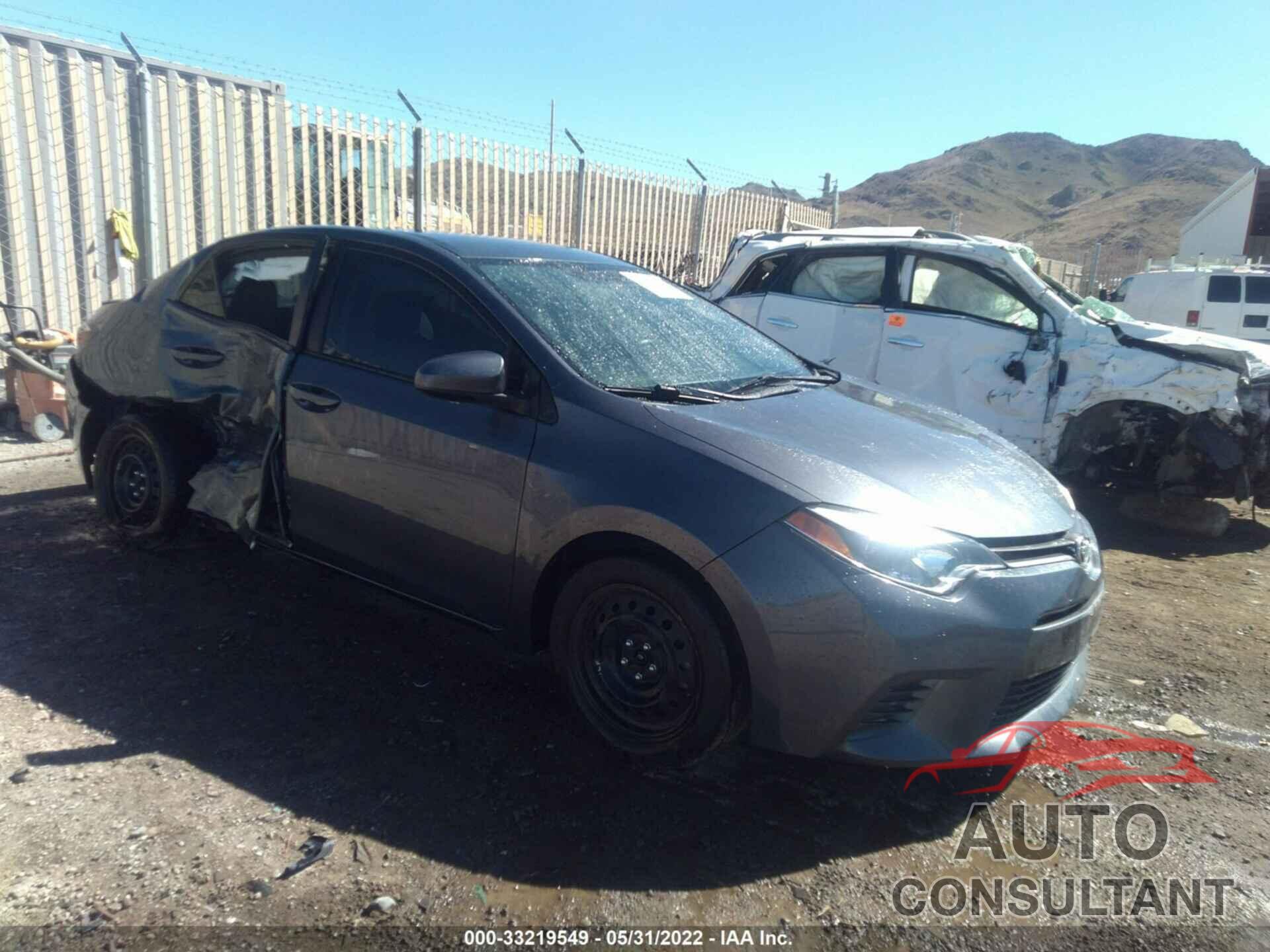 TOYOTA COROLLA 2016 - 2T1BURHE2GC525269