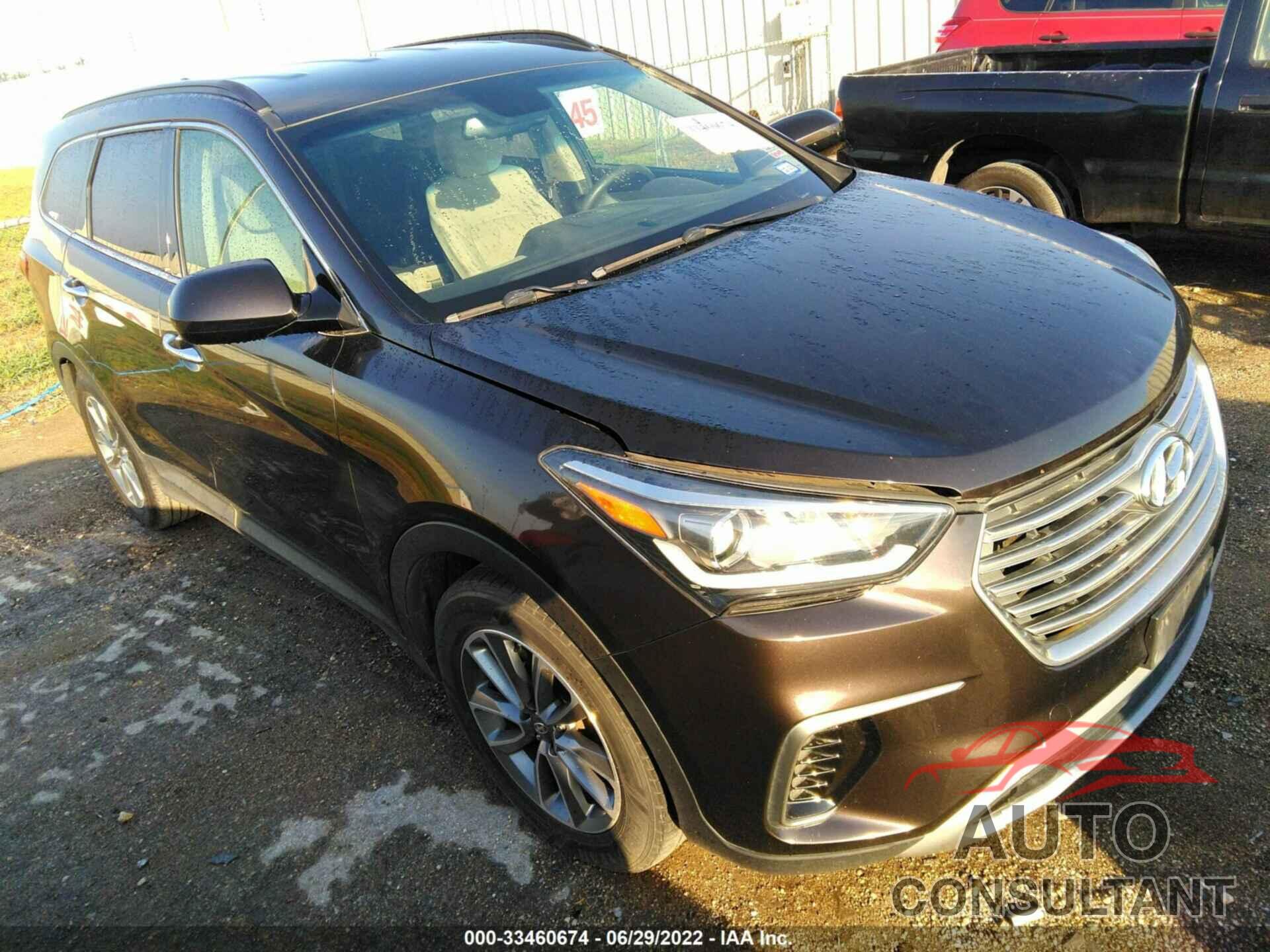 HYUNDAI SANTA FE 2017 - KM8SM4HF2HU170096