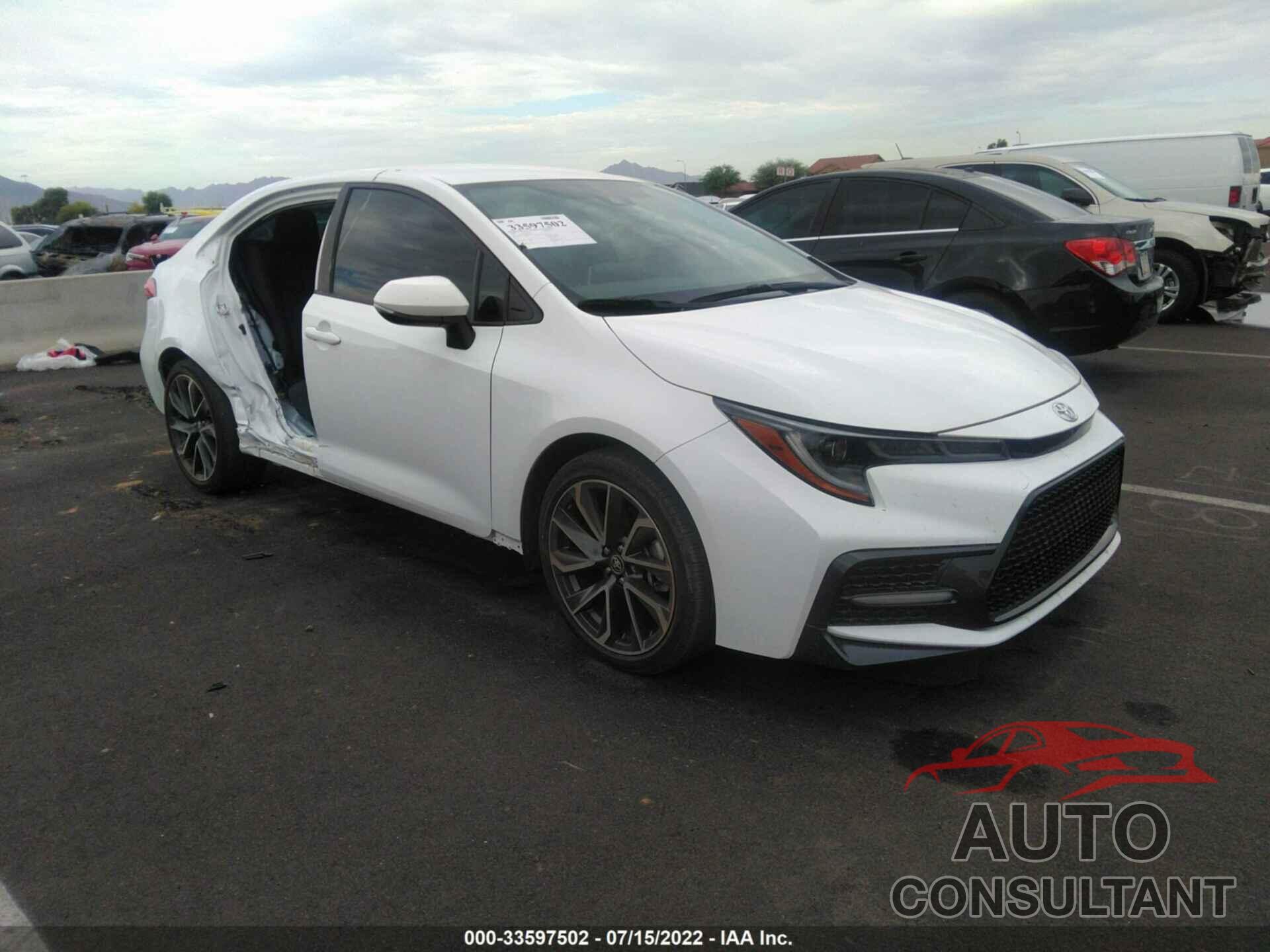 TOYOTA COROLLA 2020 - 5YFS4RCE6LP024693