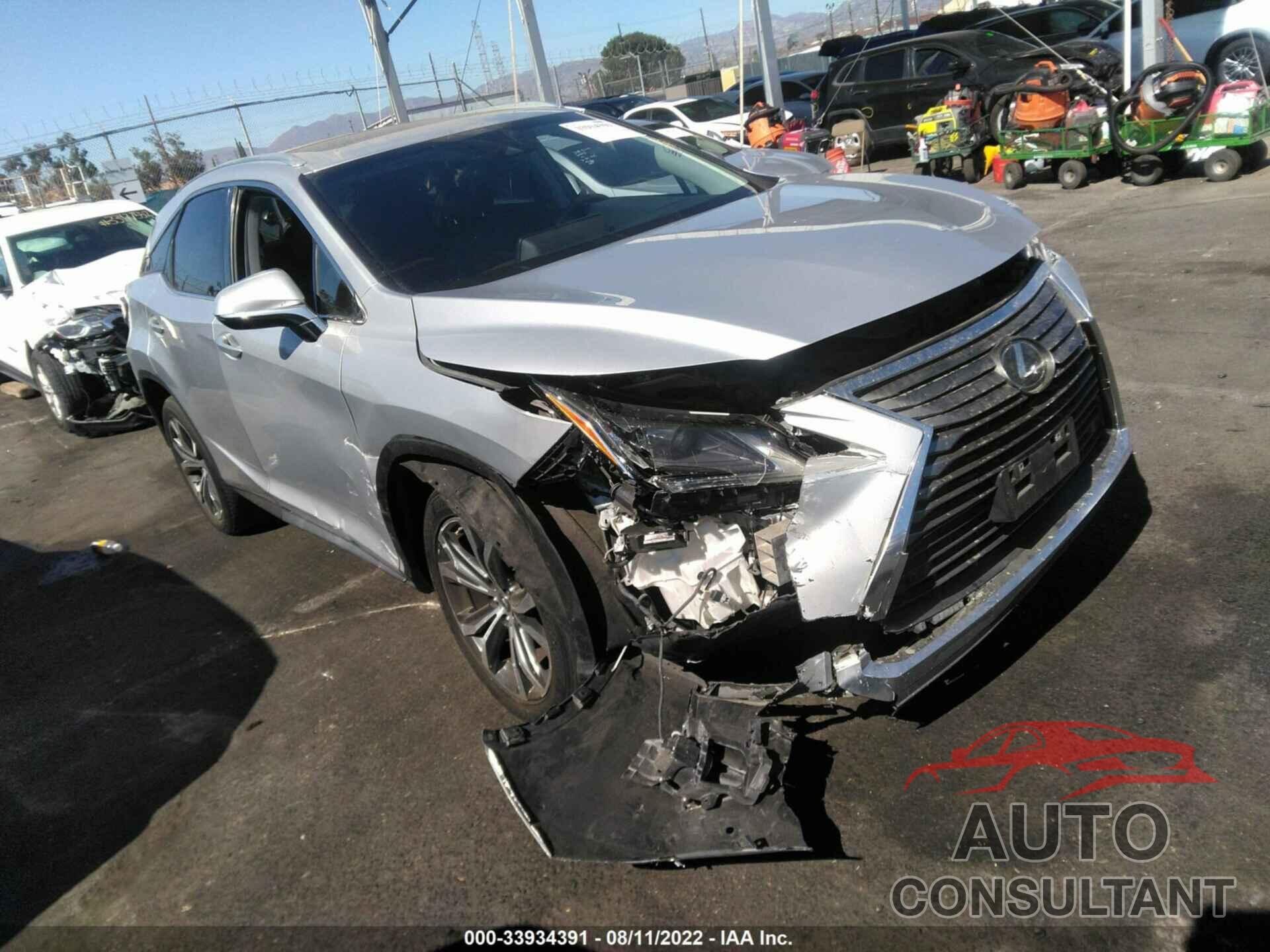 LEXUS RX 2017 - 2T2ZZMCA0HC077778