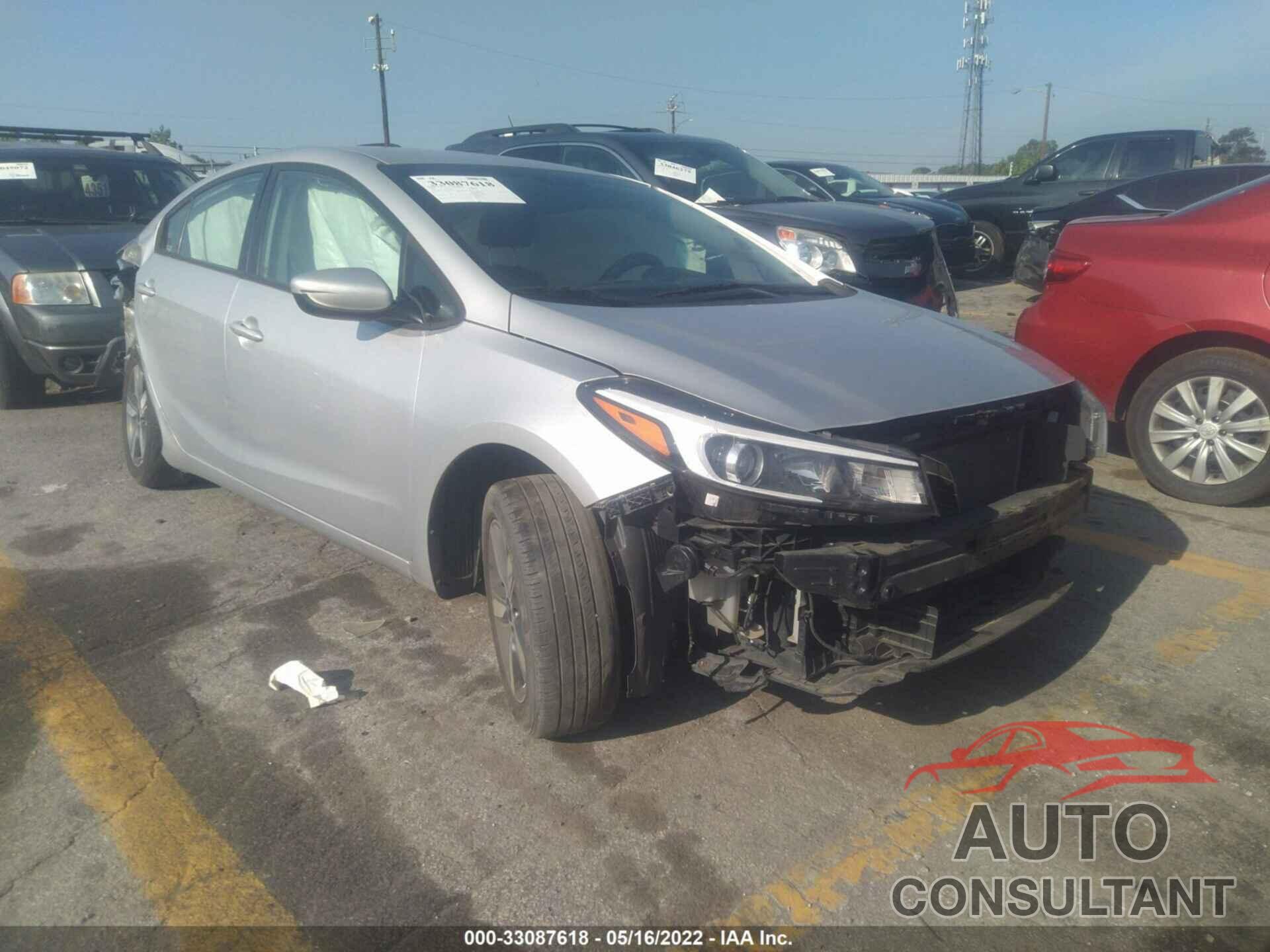 KIA FORTE 2018 - 3KPFL4A70JE174311