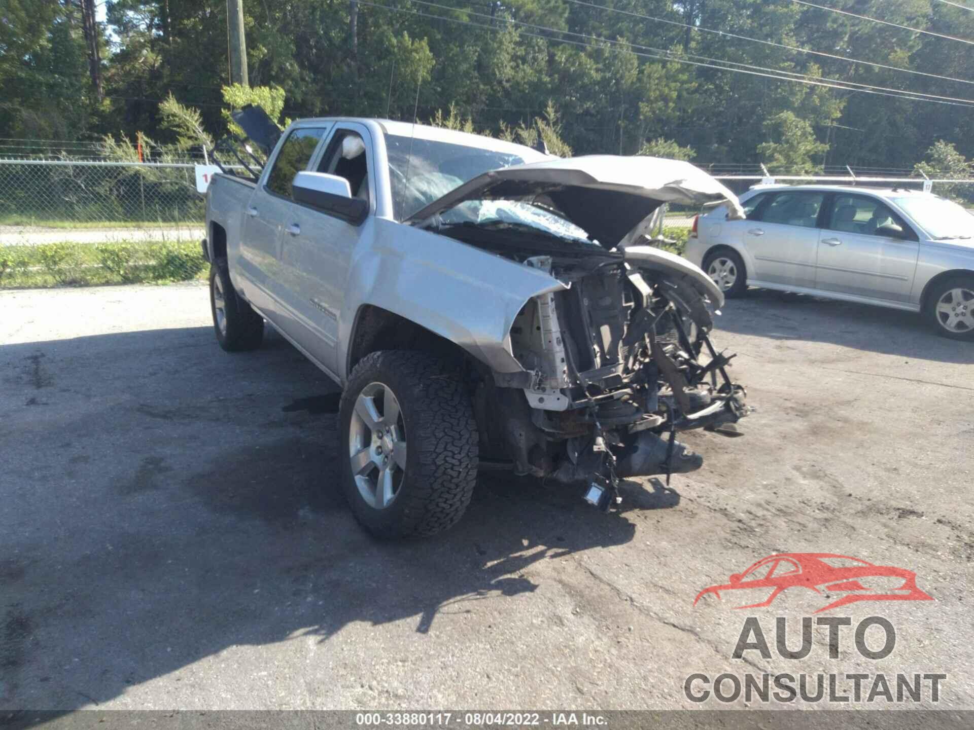 CHEVROLET SILVERADO 1500 2018 - 3GCUKREC0JG141246