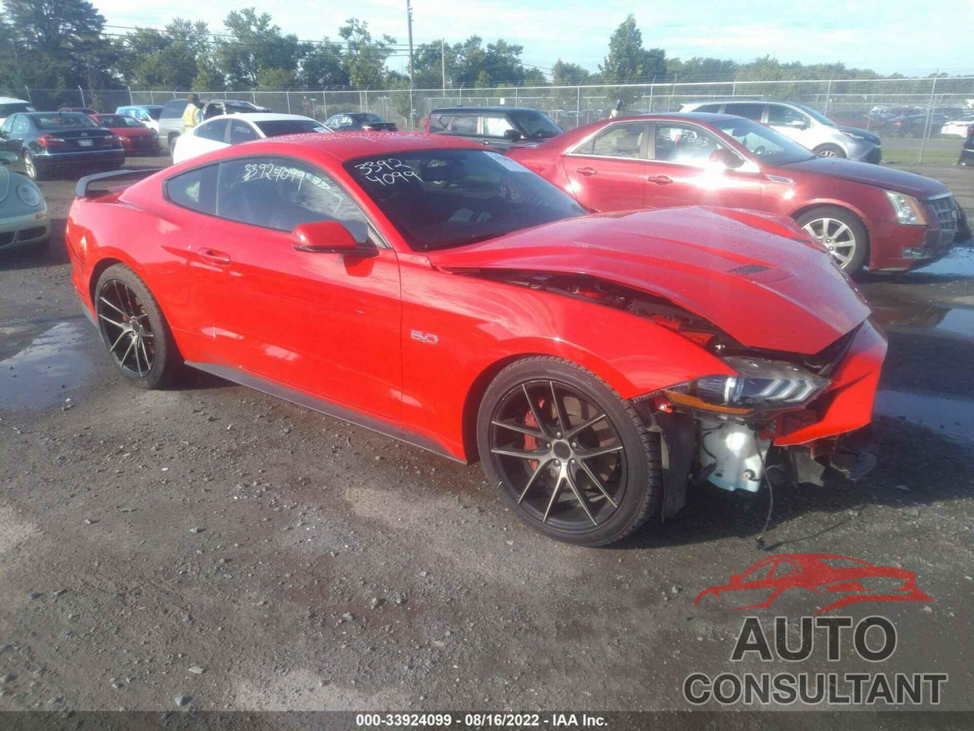 FORD MUSTANG 2018 - 1FA6P8CF2J5124902