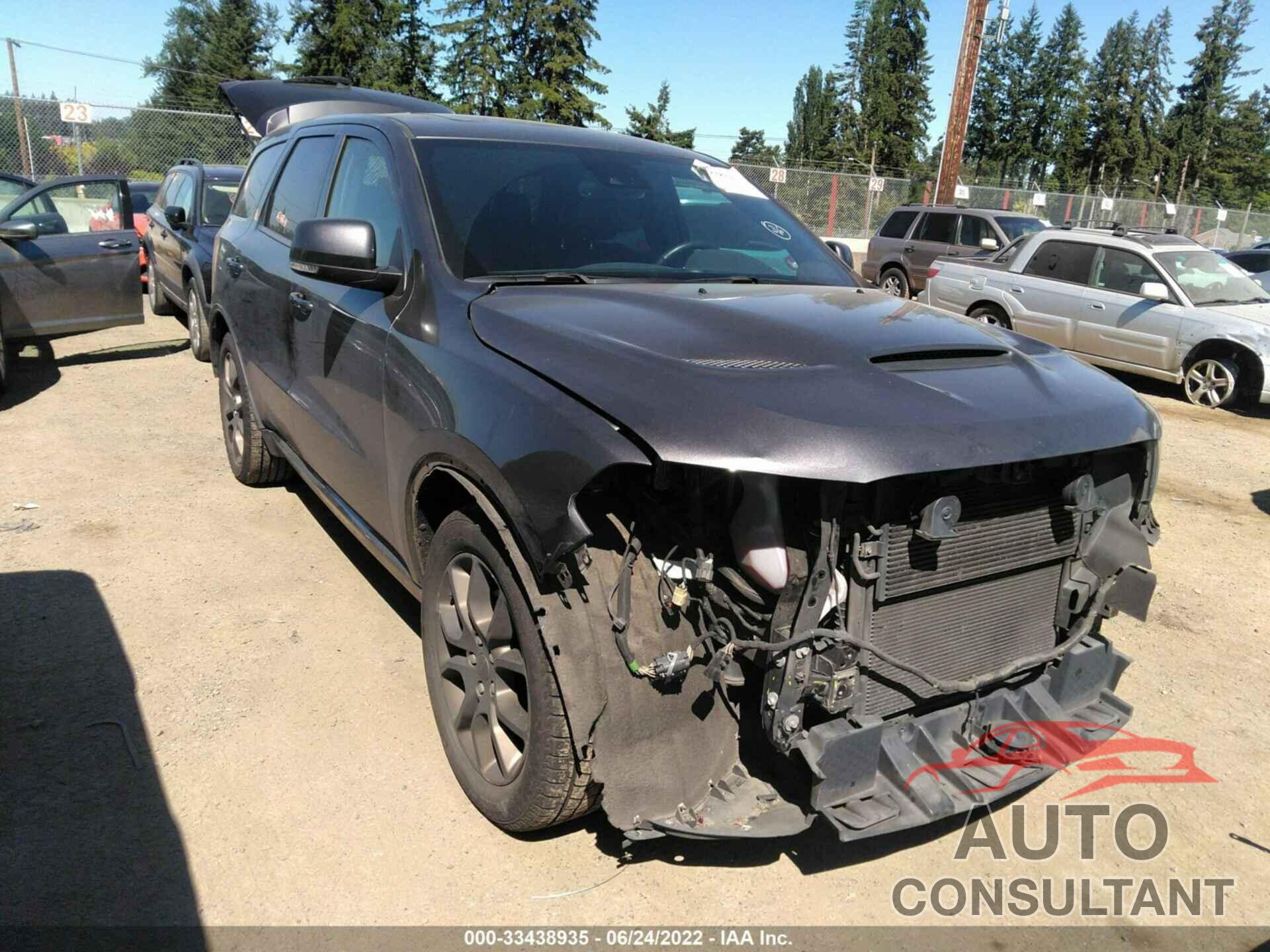 DODGE DURANGO 2018 - 1C4SDJCT9JC370209