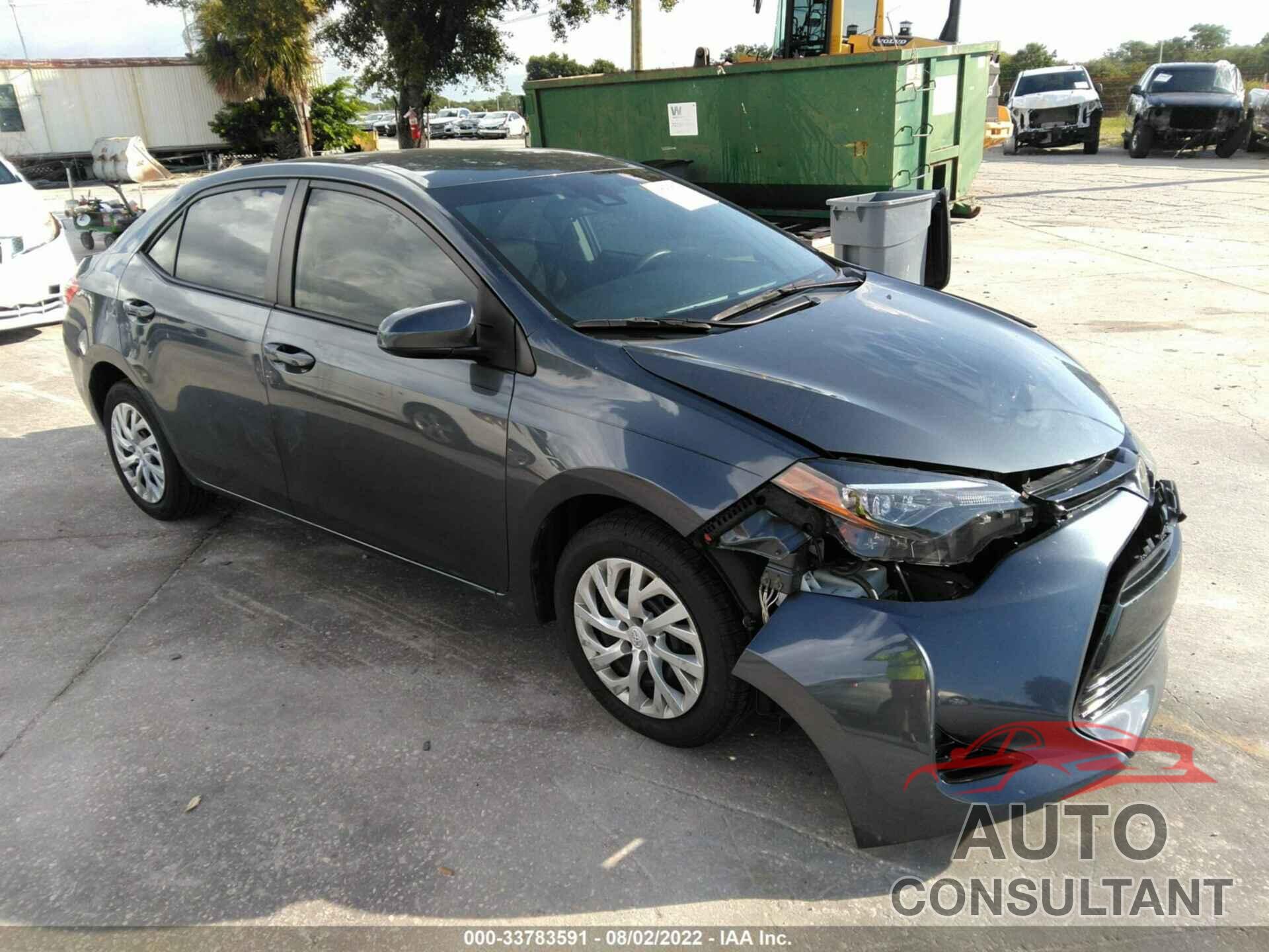 TOYOTA COROLLA 2018 - 5YFBURHE1JP784522