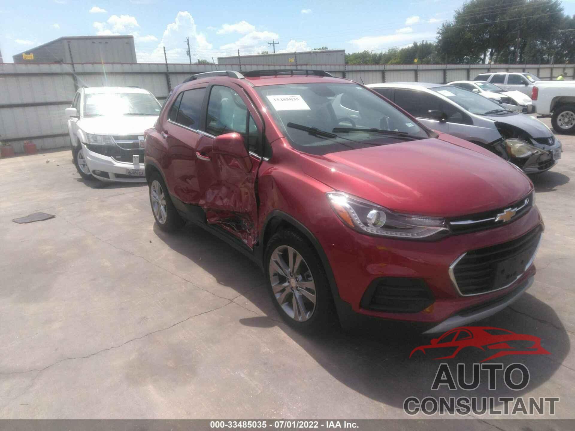 CHEVROLET TRAX 2019 - 3GNCJLSB1KL216401