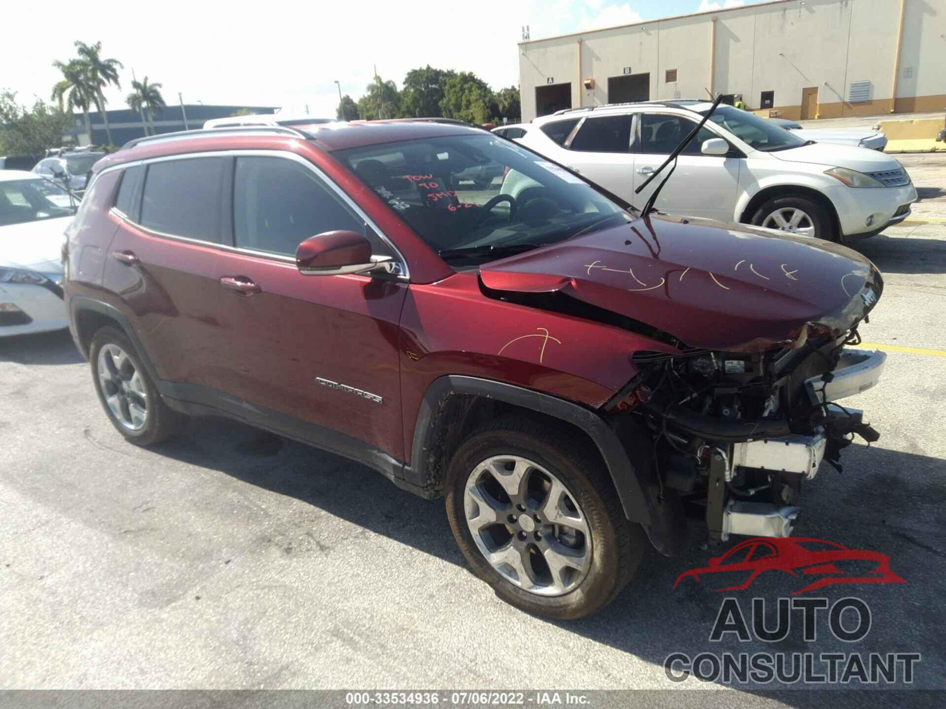 JEEP COMPASS 2021 - 3C4NJDCB2MT603001