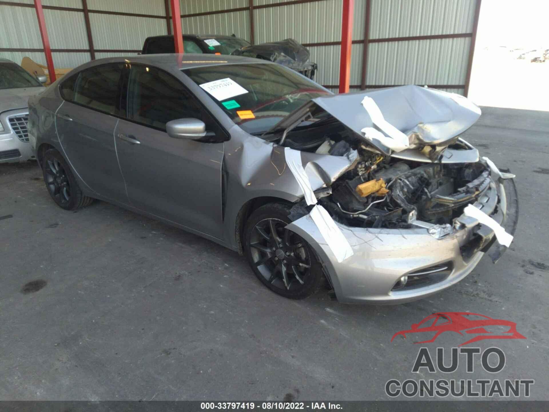 DODGE DART 2016 - 1C3CDFBB5GD609966