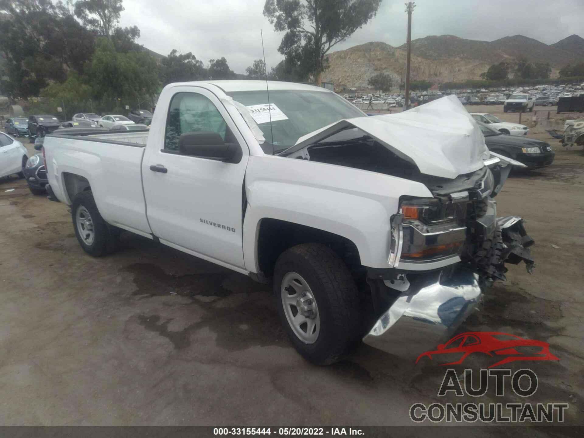 CHEVROLET SILVERADO 1500 2017 - 1GCNCNEH9HZ239059