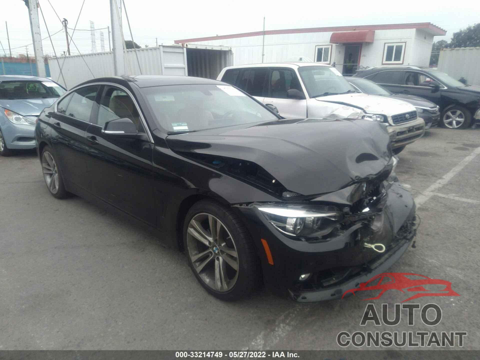 BMW 4 SERIES 2019 - WBA4J1C57KBM13128