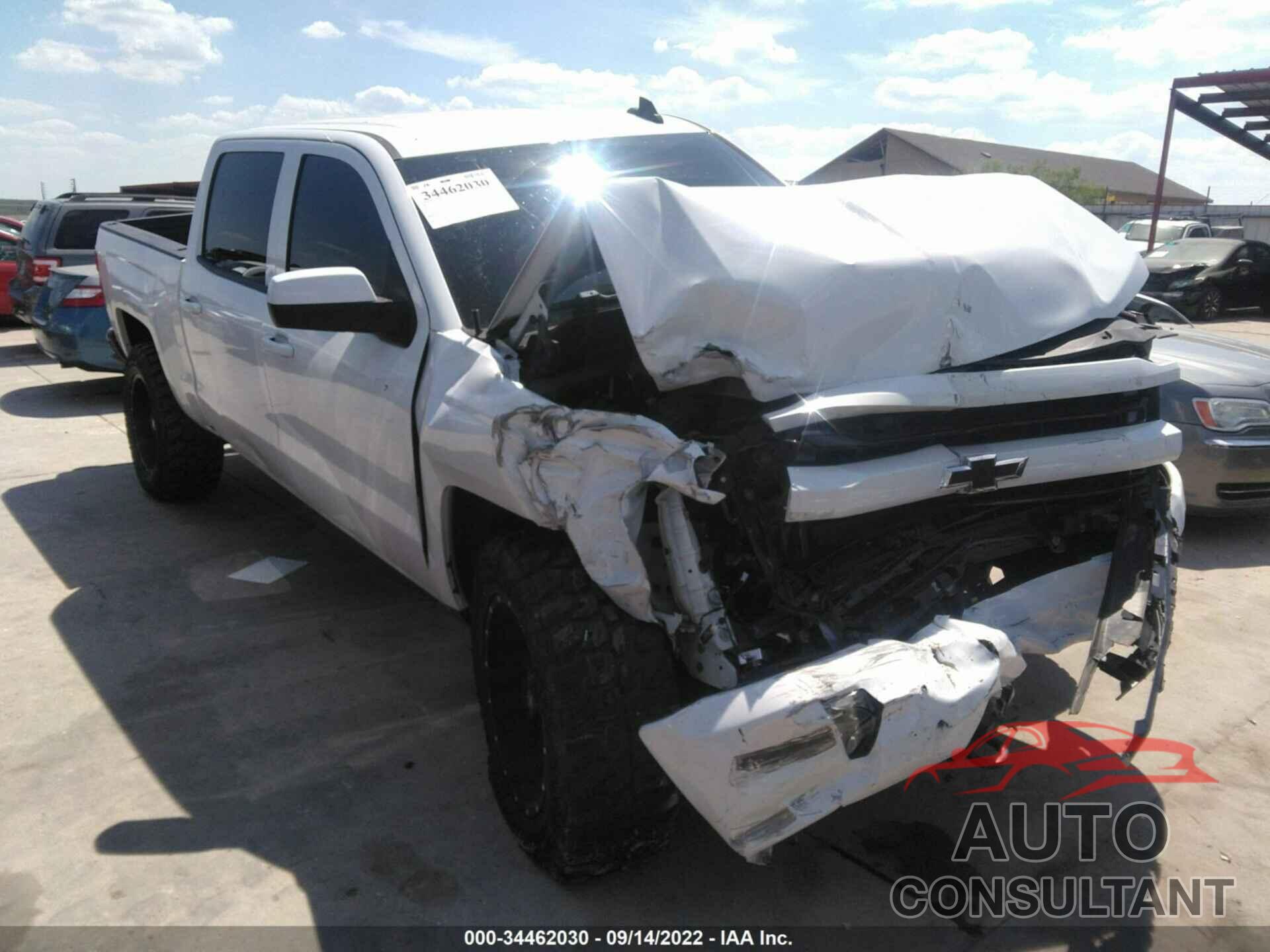 CHEVROLET SILVERADO 1500 2017 - 3GCUKREC9HG272508