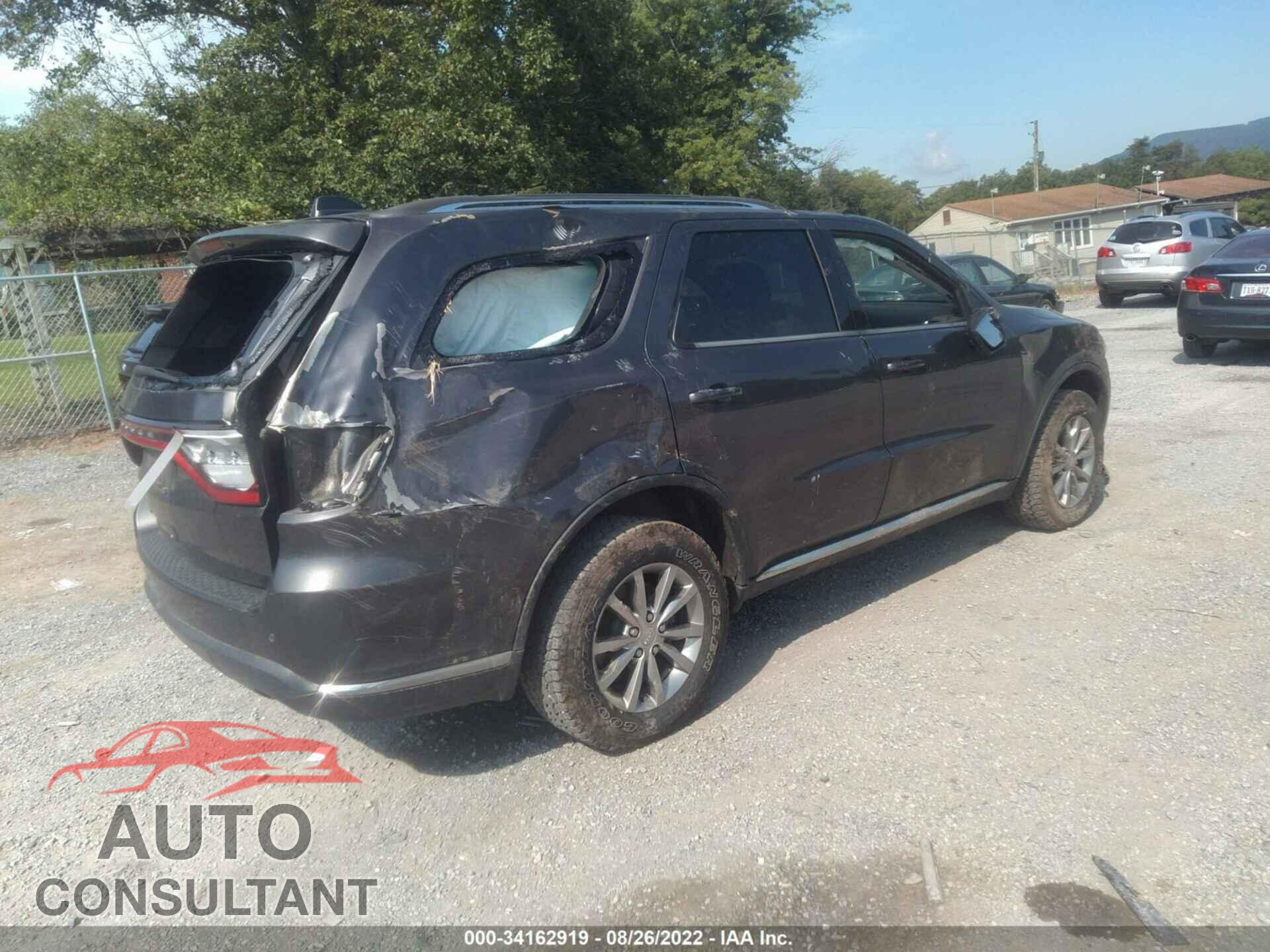 DODGE DURANGO 2017 - 1C4RDJAGXHC954004