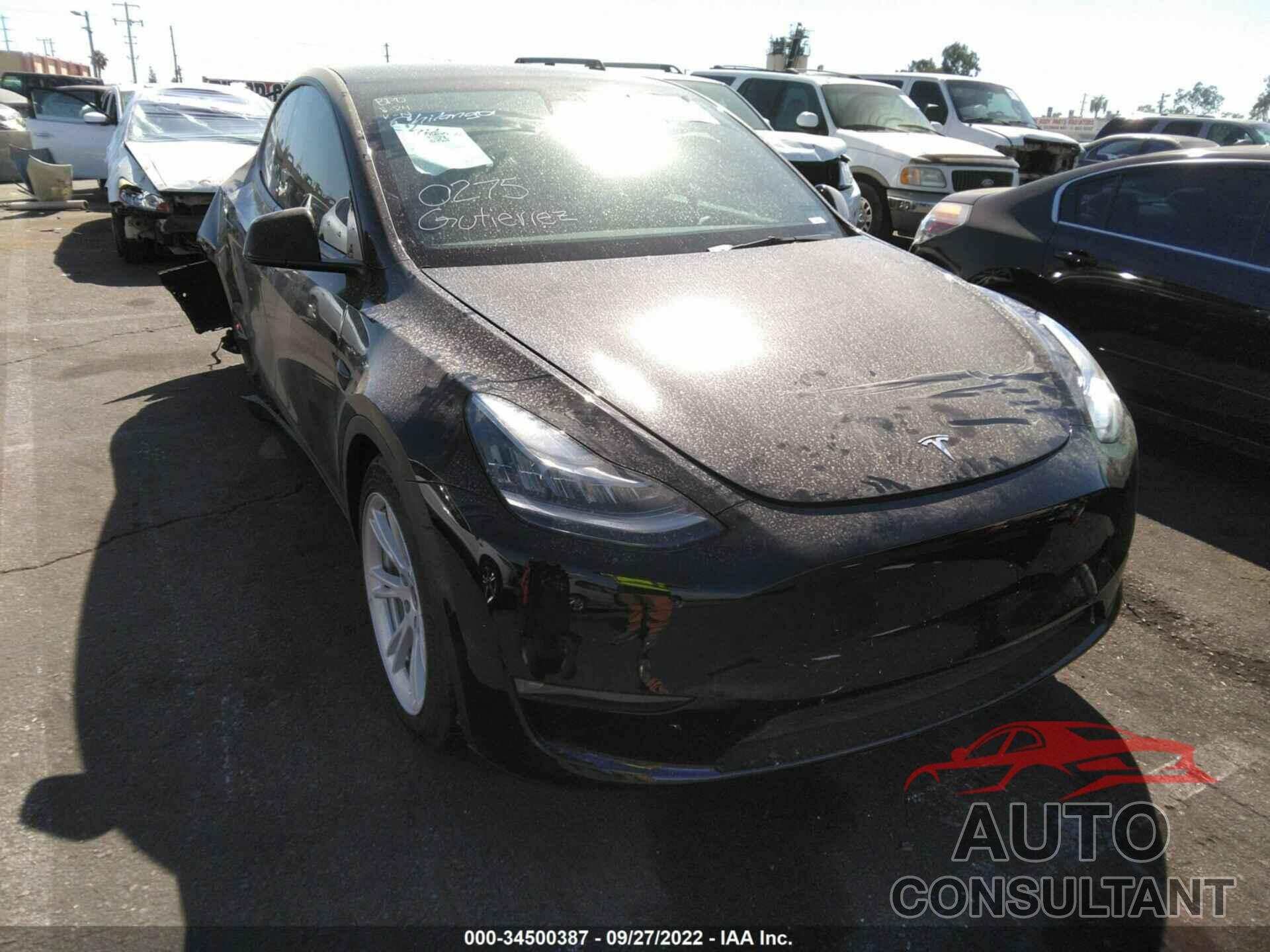 TESLA MODEL Y 2021 - 5YJYGDEE3MF160956
