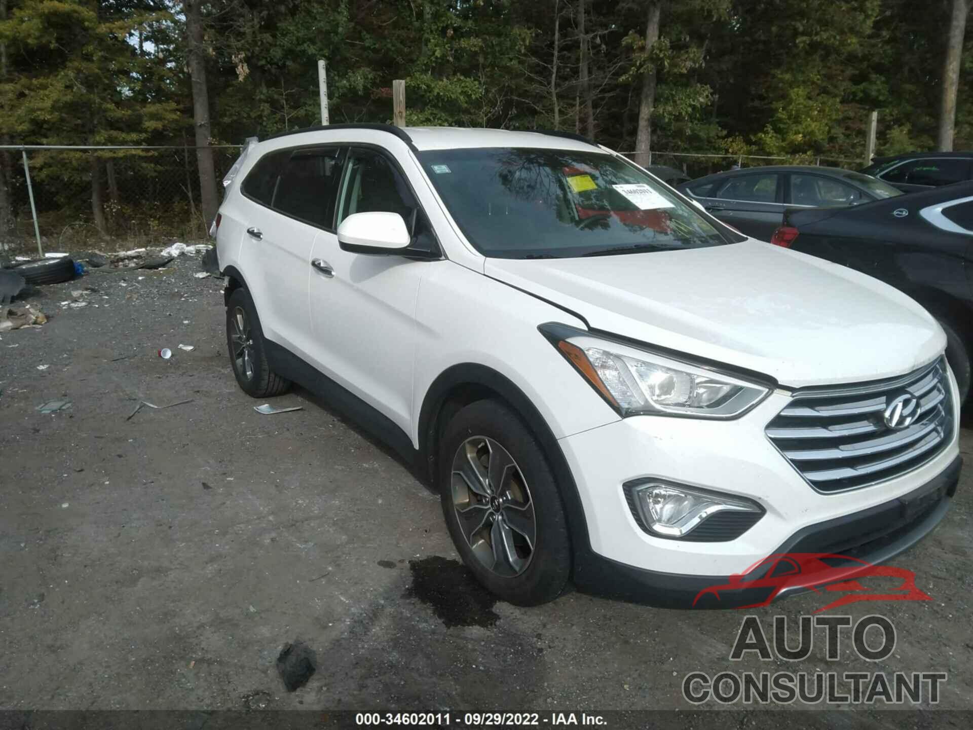 HYUNDAI SANTA FE 2016 - KM8SMDHF1GU149349