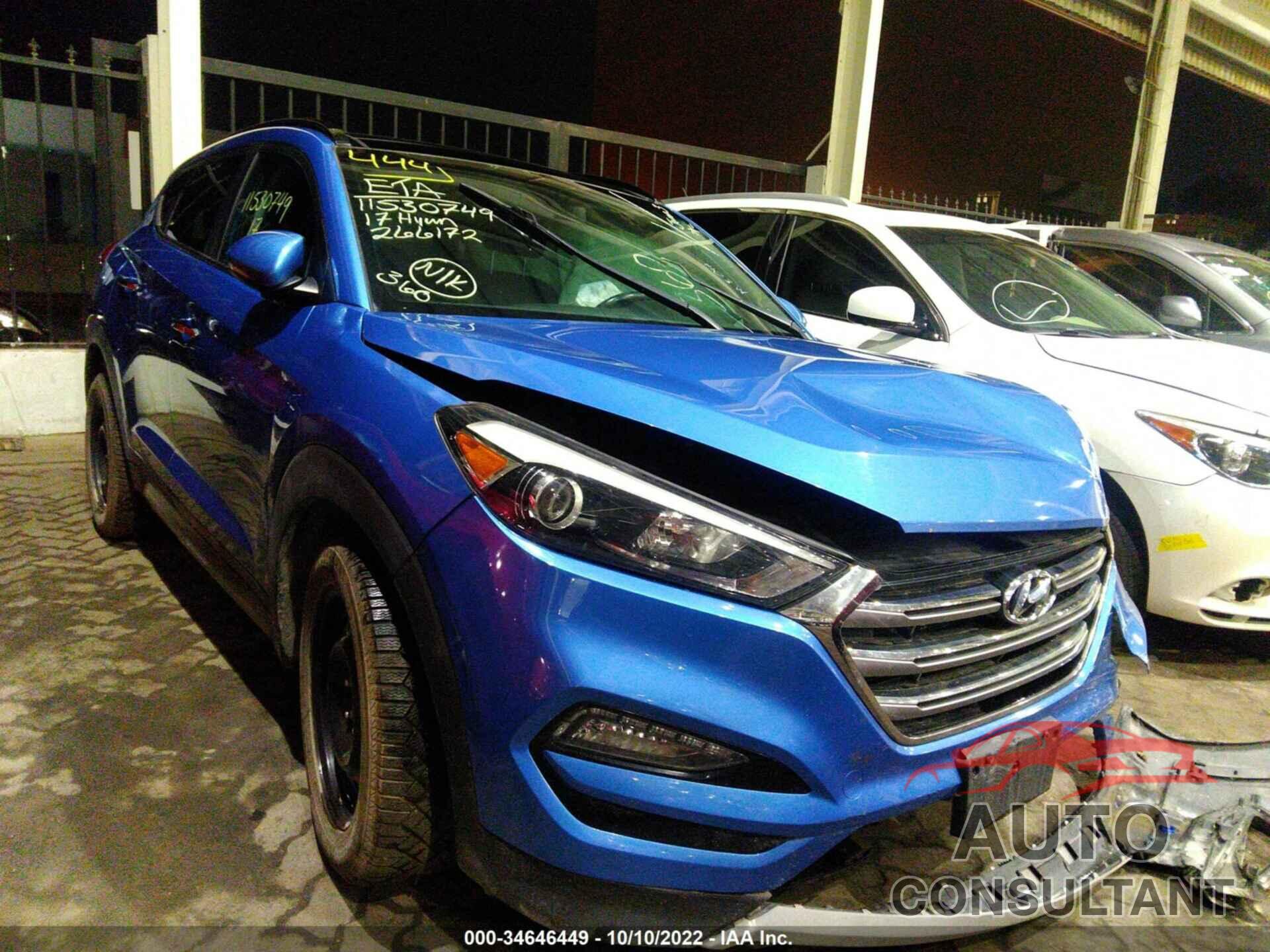 HYUNDAI TUCSON 2017 - 008J3CA21HU266172