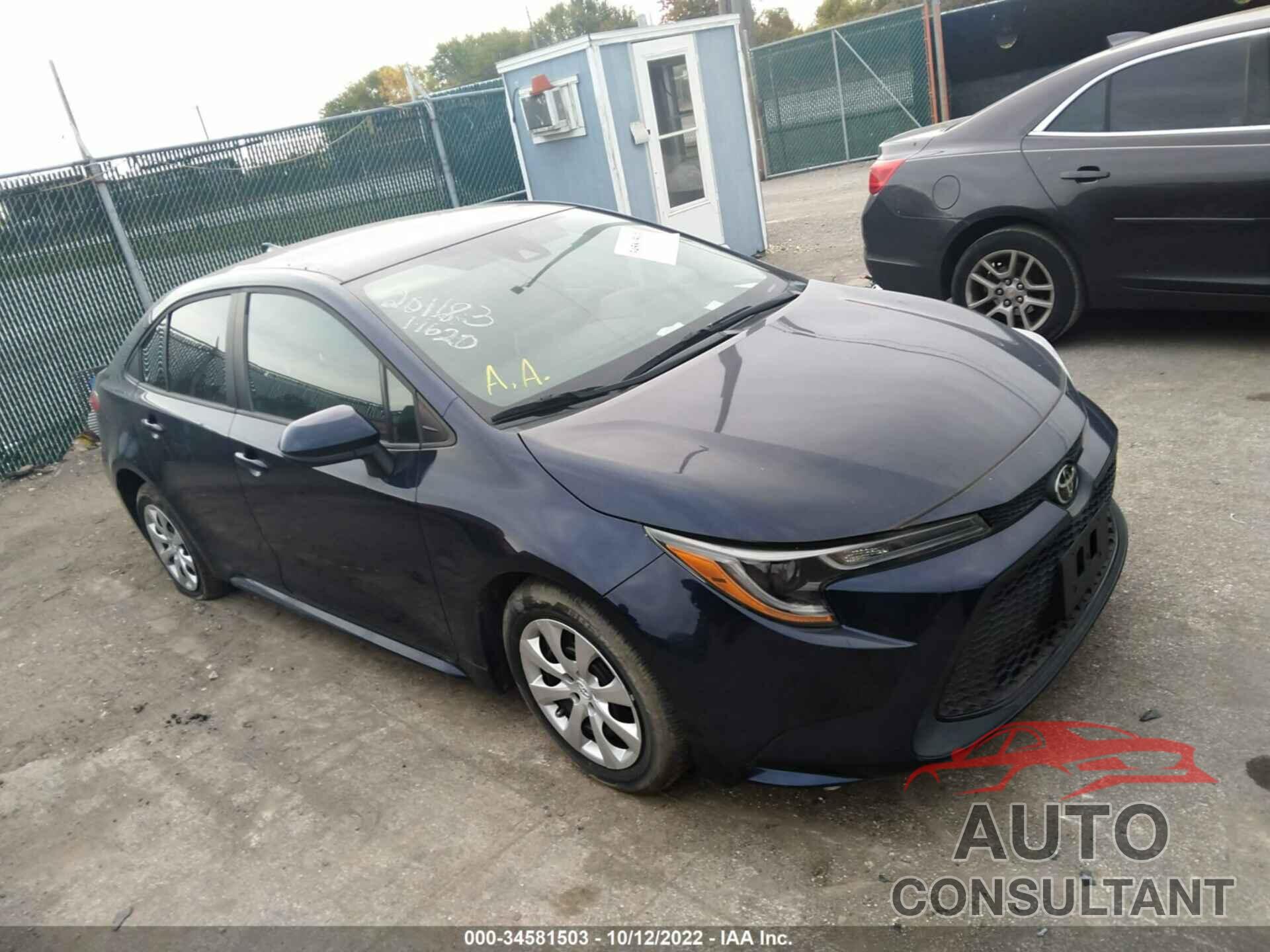 TOYOTA COROLLA 2020 - 5YFEPRAE9LP021780