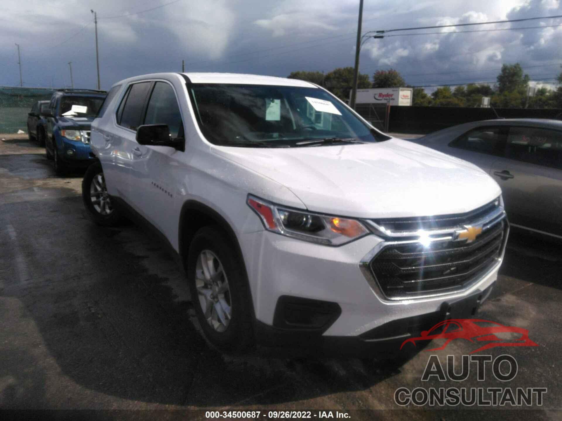 CHEVROLET TRAVERSE 2020 - 1GNERFKW9LJ135578