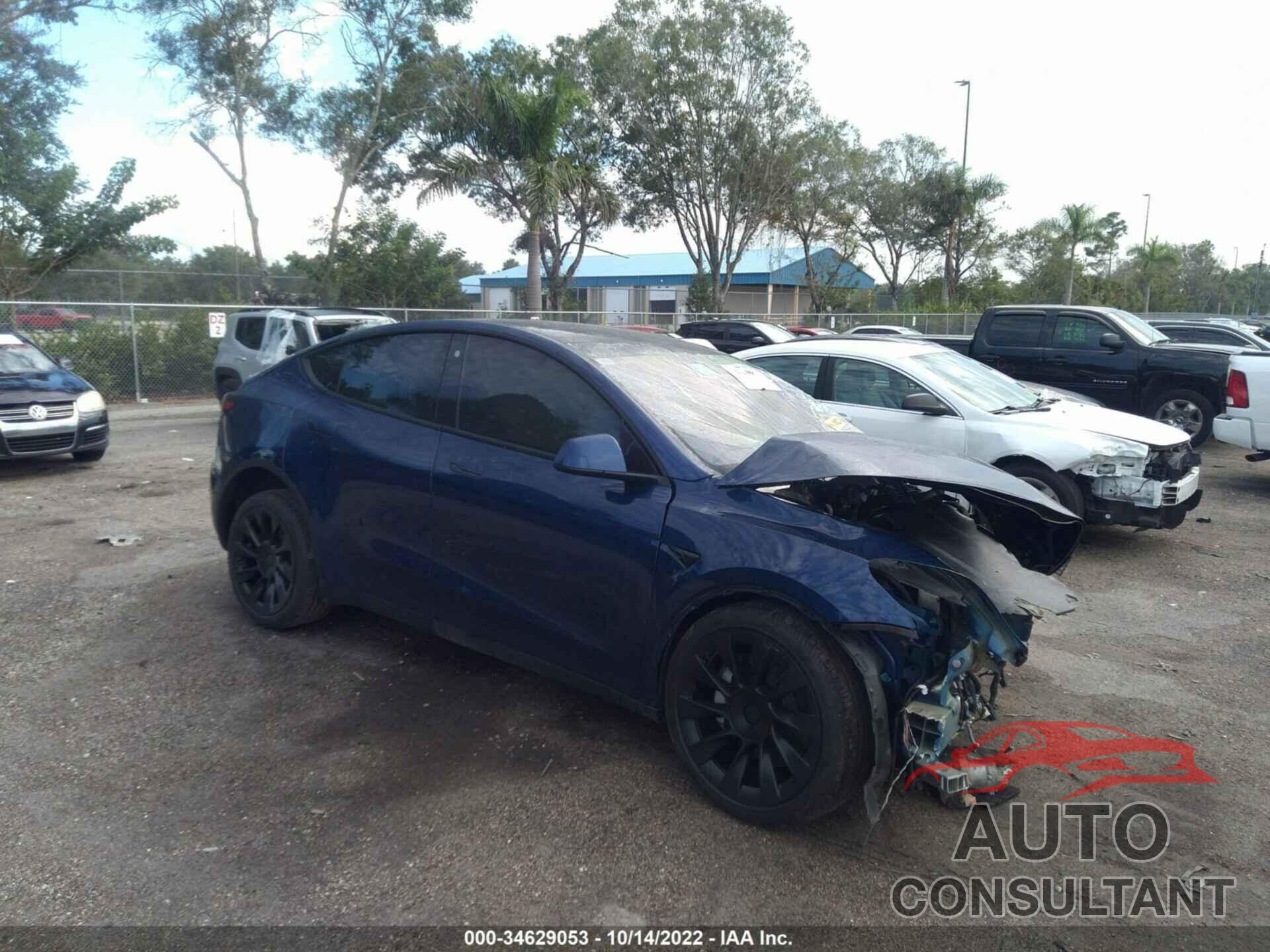 TESLA MODEL Y 2021 - 5YJYGDEE3MF287299