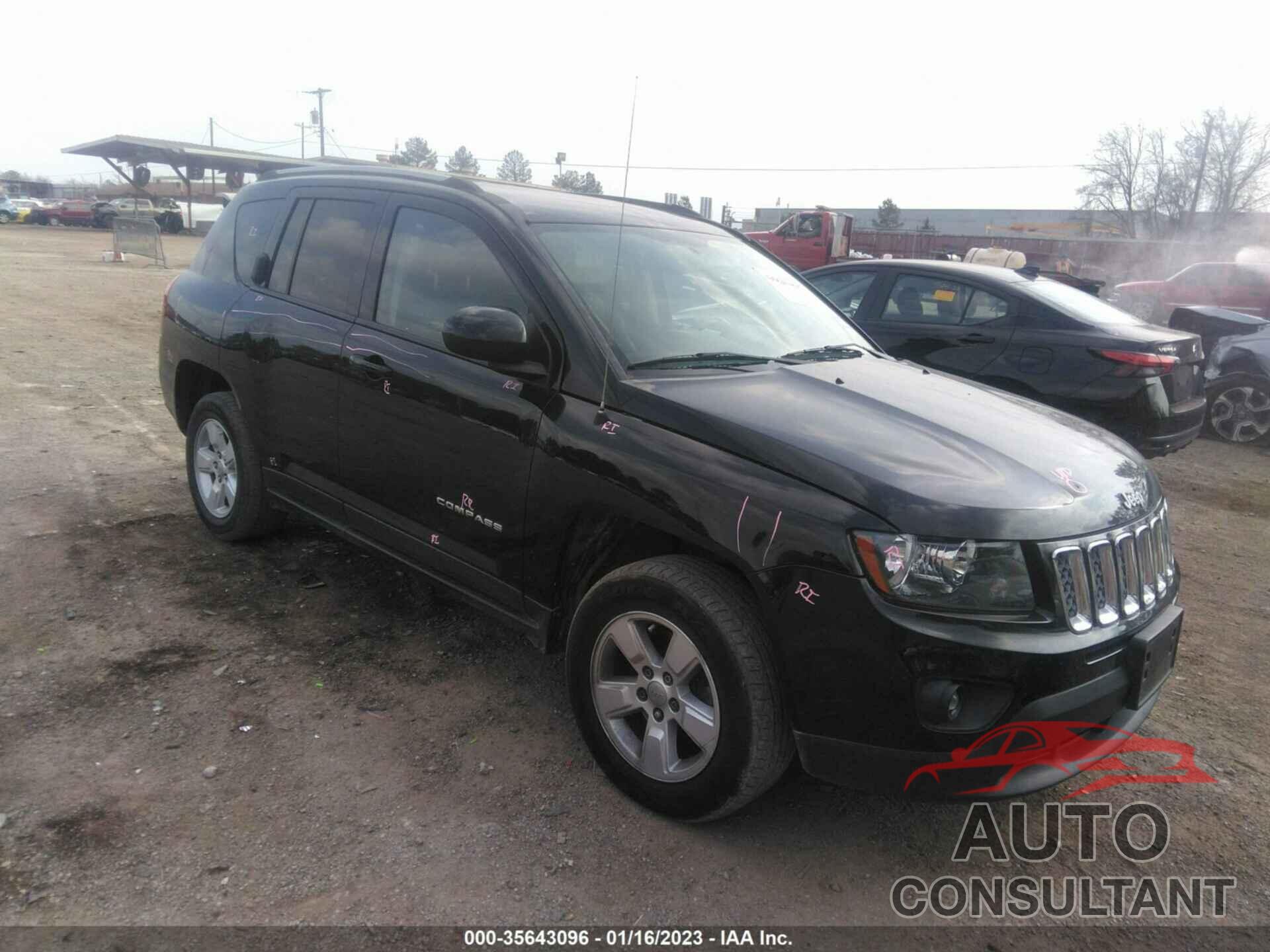 JEEP COMPASS 2017 - 1C4NJCEA8HD116640