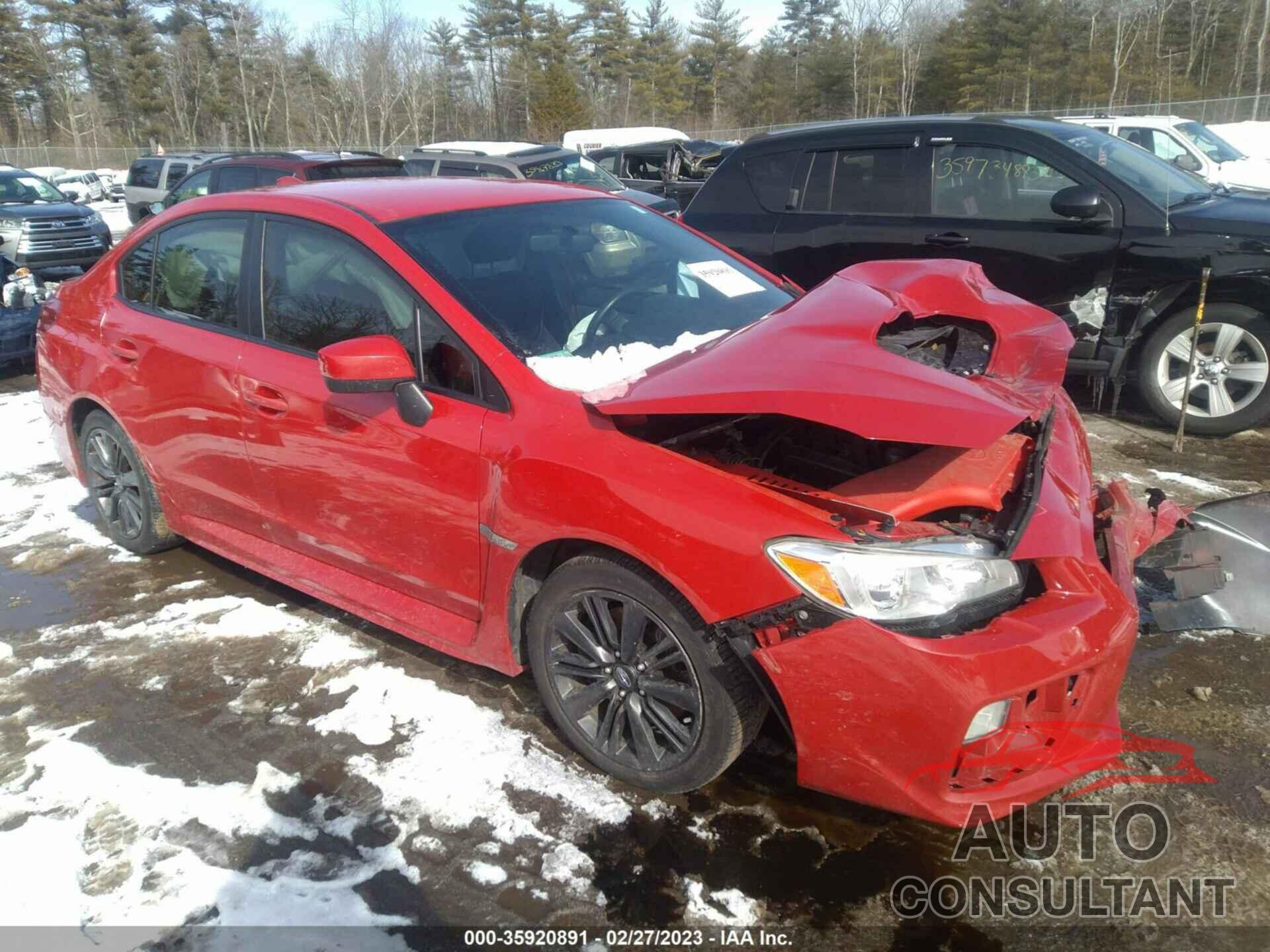 SUBARU WRX 2015 - JF1VA1A64F9815291