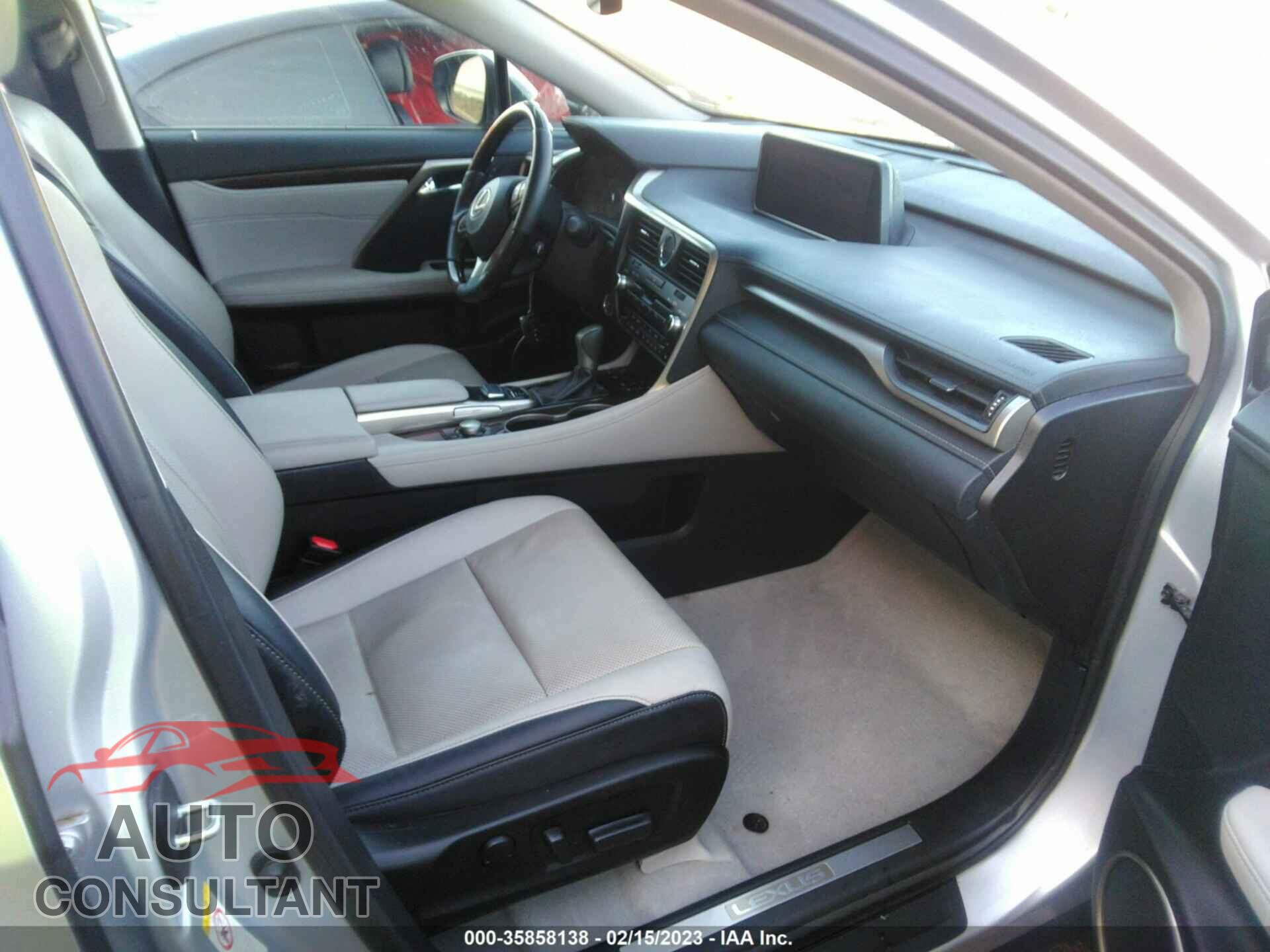 LEXUS RX 2017 - 2T2ZZMCA5HC035154
