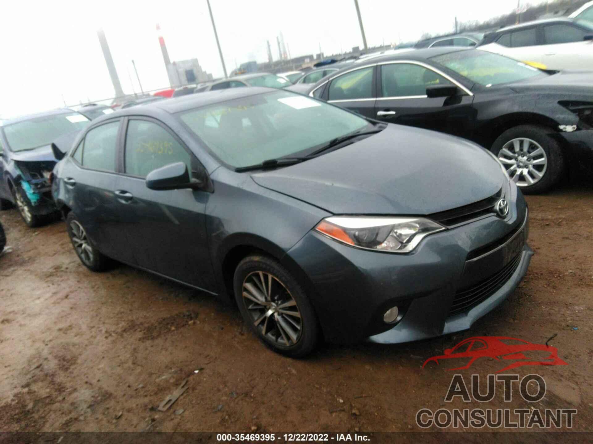 TOYOTA COROLLA 2016 - 5YFBURHE5GP493742