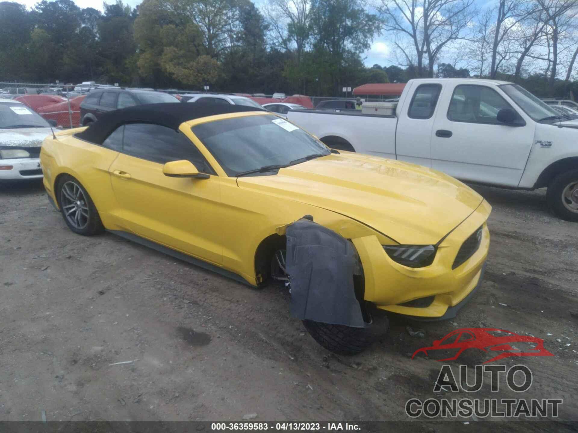 FORD MUSTANG 2016 - 1FATP8UH4G5280533