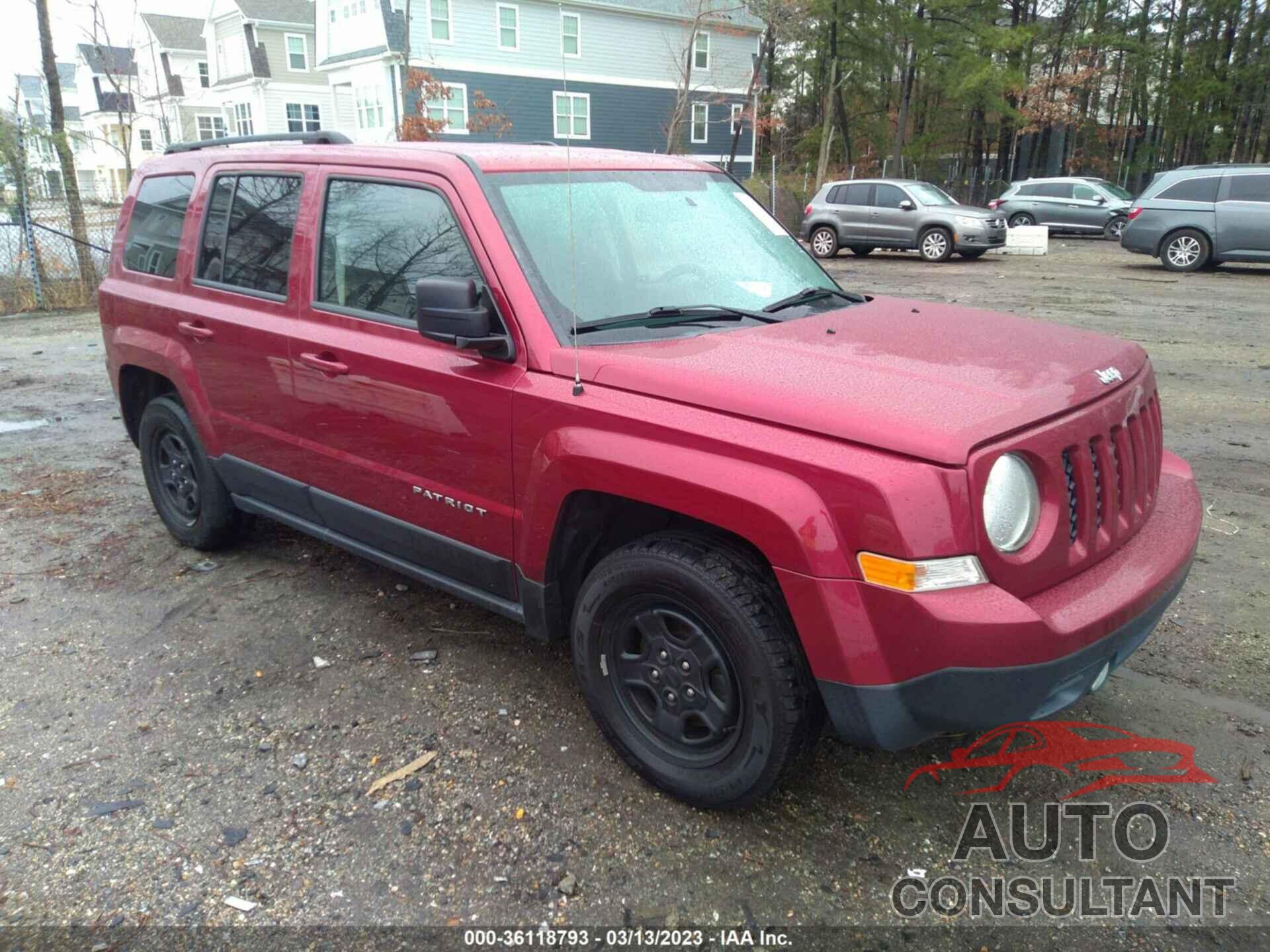 JEEP PATRIOT 2015 - 1C4NJPBB4FD264186