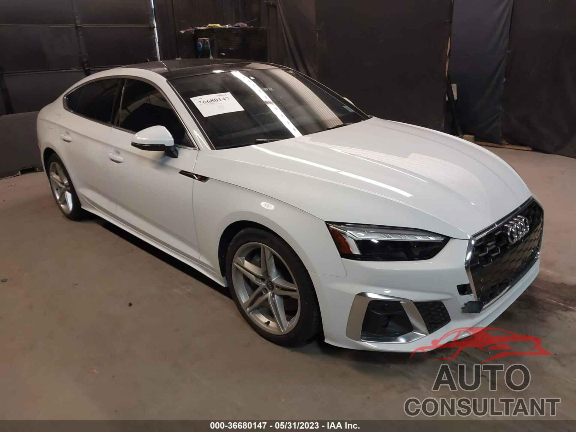 AUDI A5 SPORTBACK 2022 - WAUFACF58NA035394