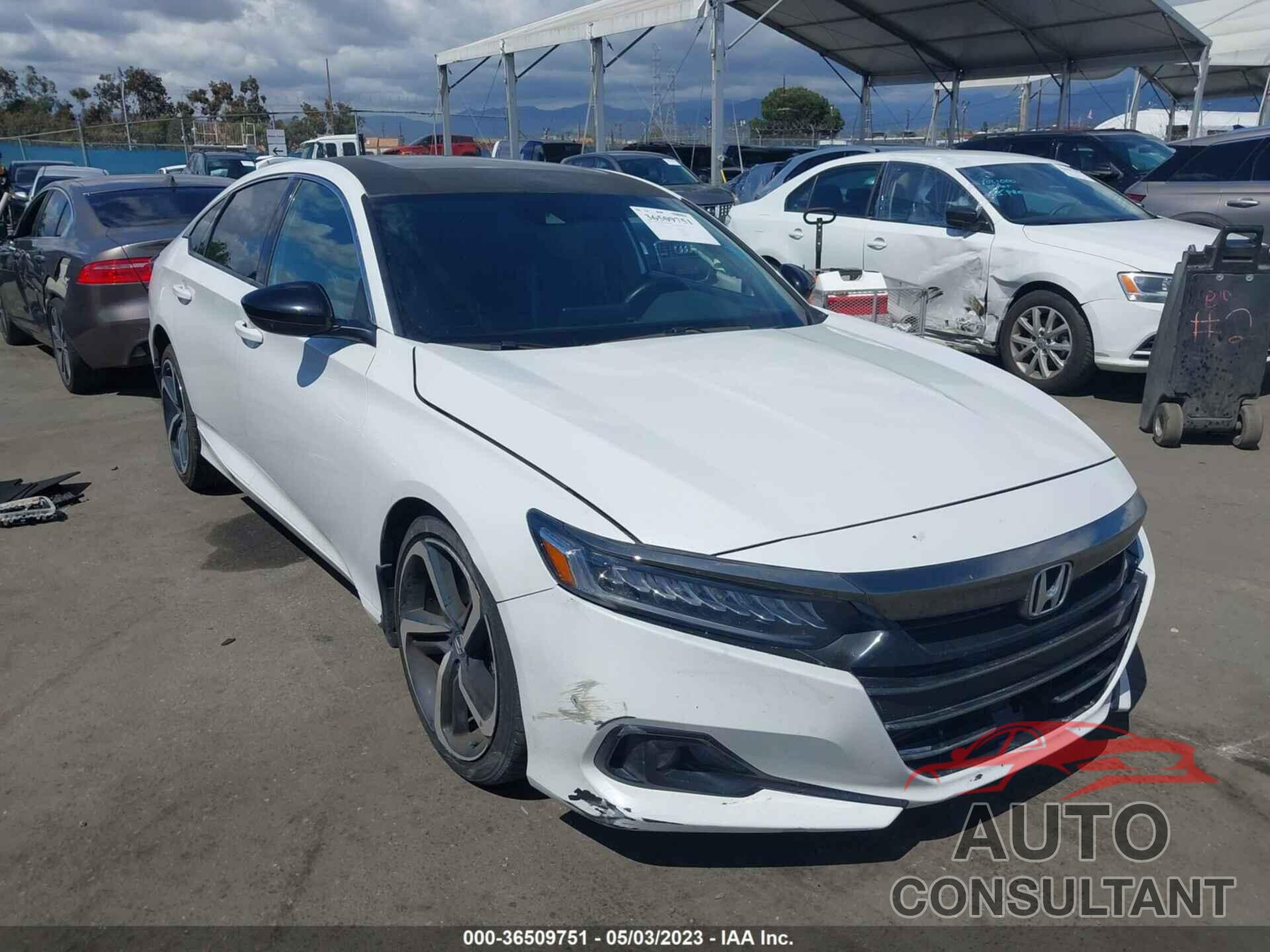 HONDA ACCORD SEDAN 2021 - 1HGCV2F38MA000583