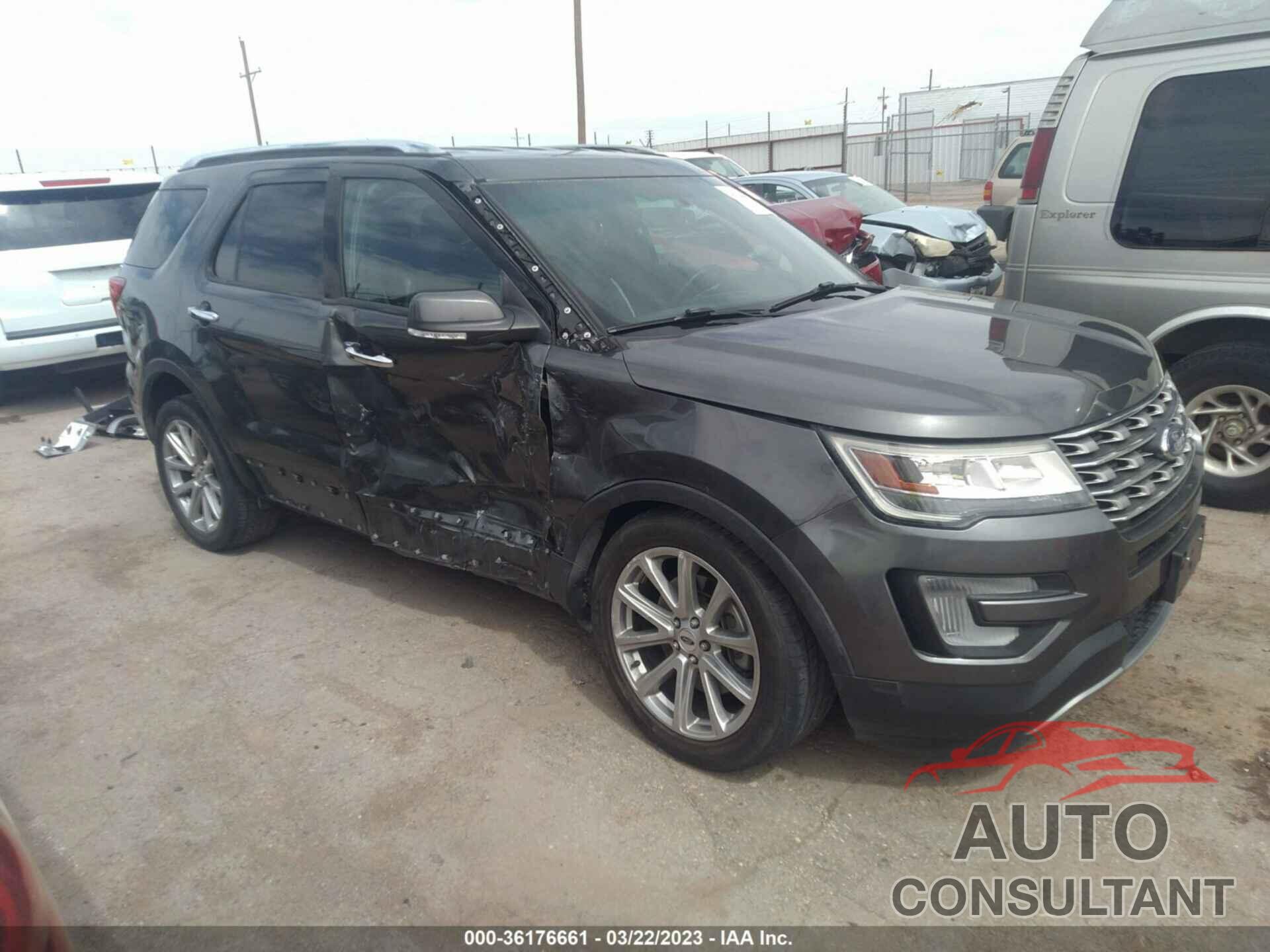 FORD EXPLORER 2017 - 1FM5K7F82HGA35188