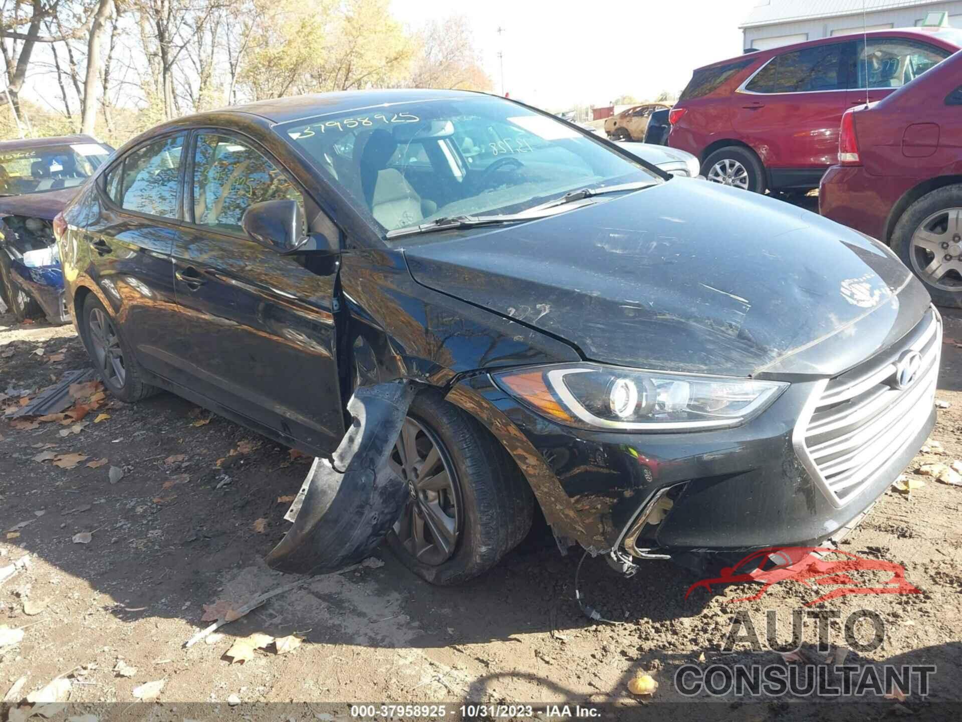 HYUNDAI ELANTRA 2017 - 5NPD84LF2HH195535