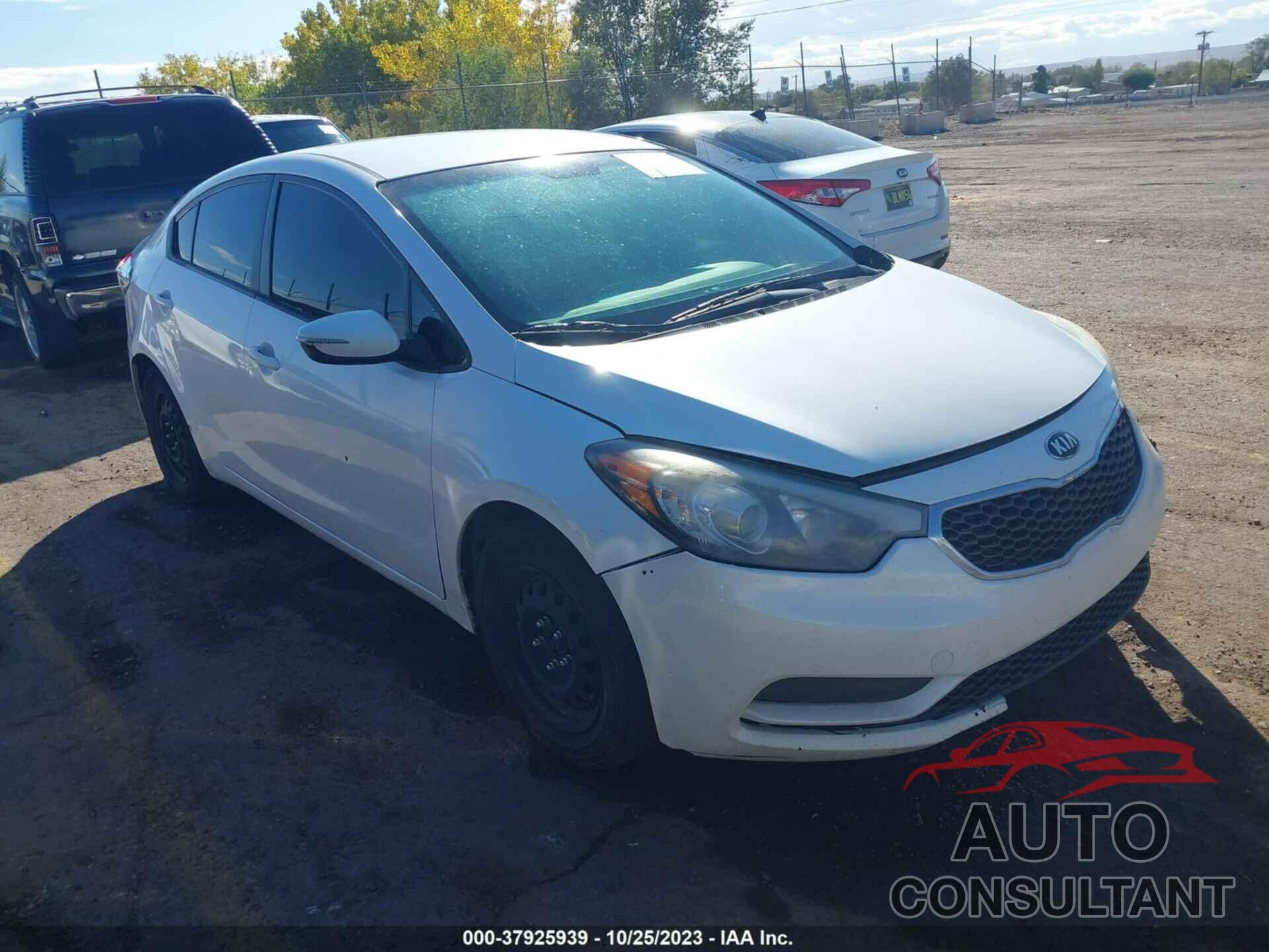 KIA FORTE 2016 - KNAFX4A66G5514252