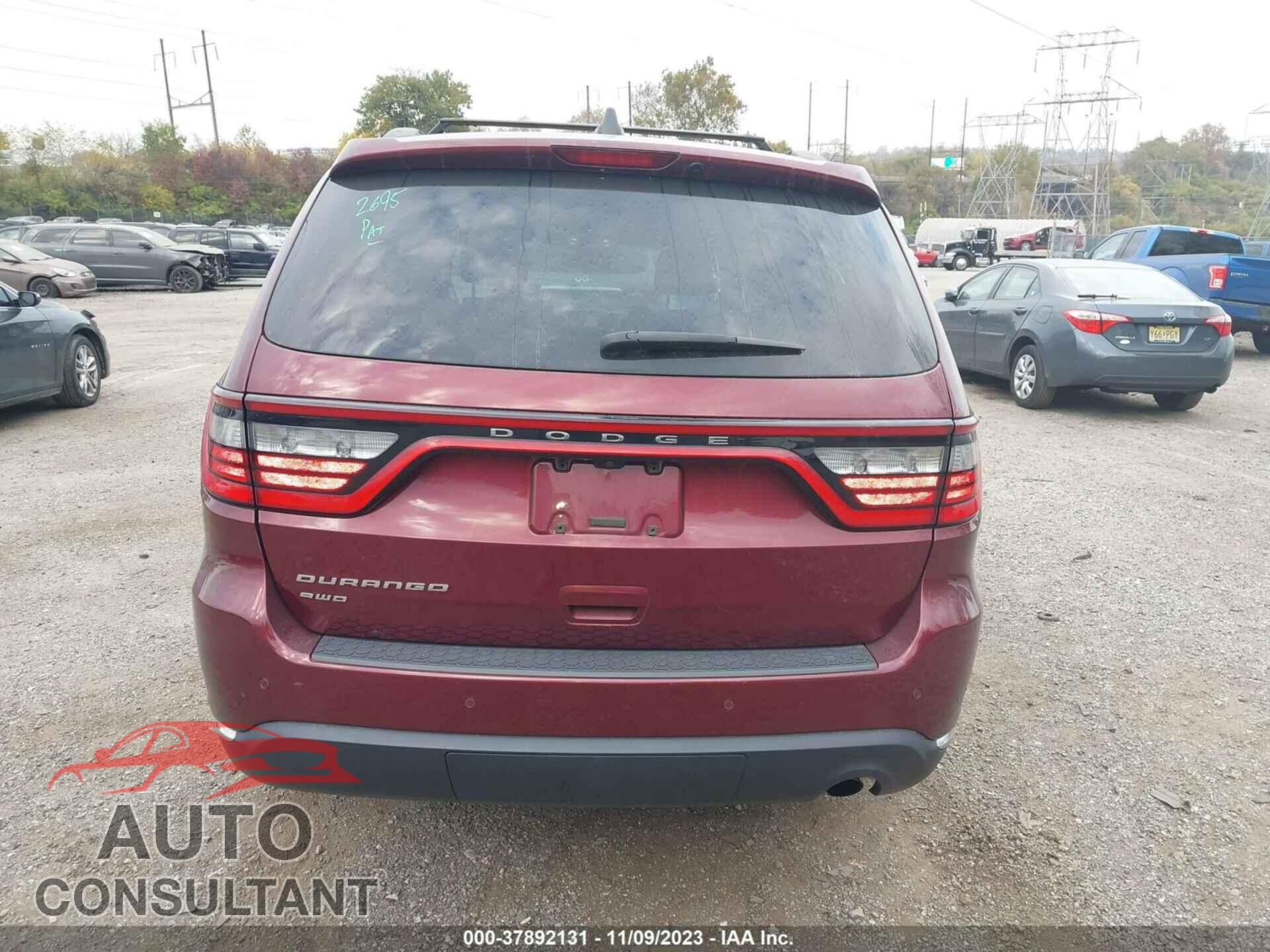 DODGE DURANGO 2017 - 1C4RDJAG9HC814638