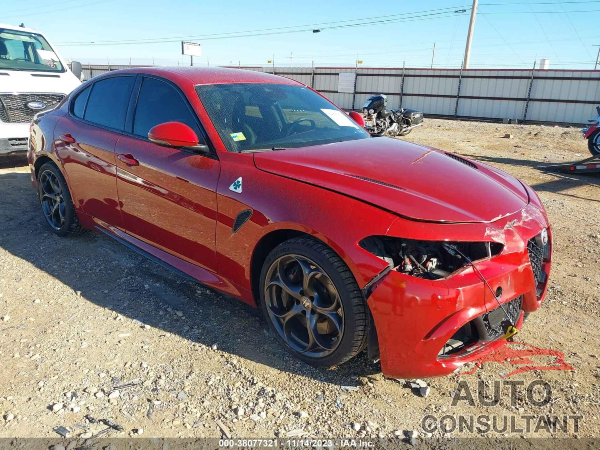 ALFA ROMEO GIULIA 2018 - ZARFAEAV2J7580087