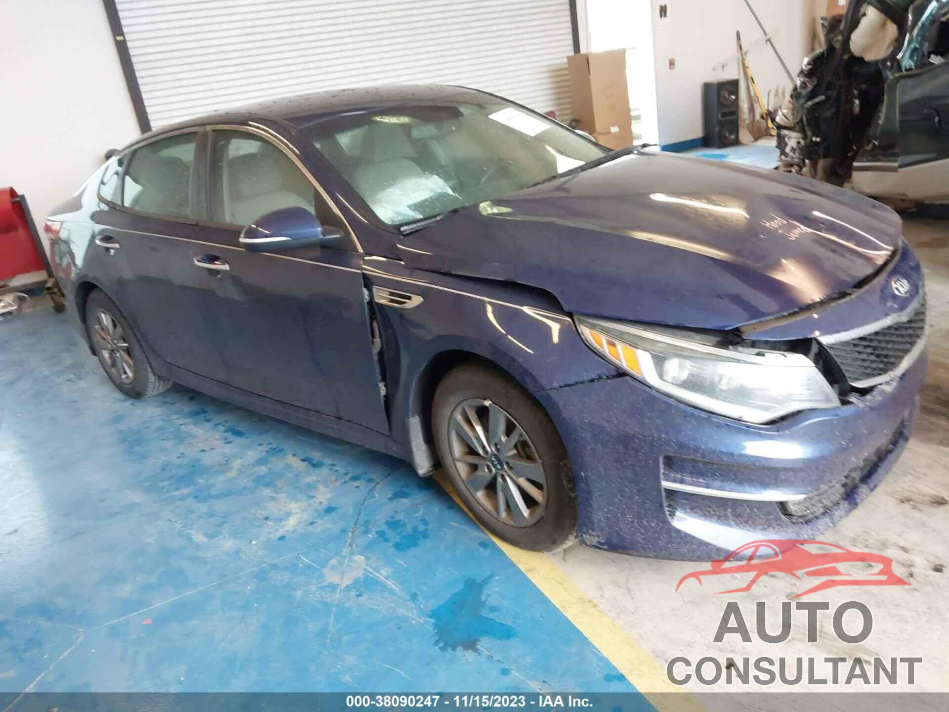 KIA OPTIMA 2016 - 5XXGT4L1XGG072155