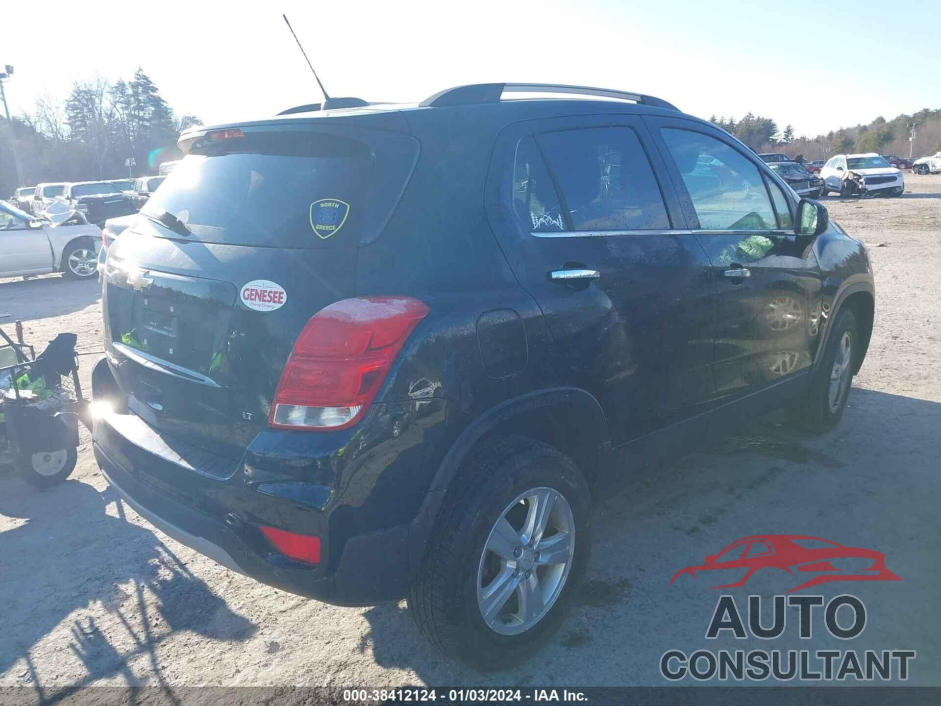 CHEVROLET TRAX 2019 - KL7CJPSBXKB897673