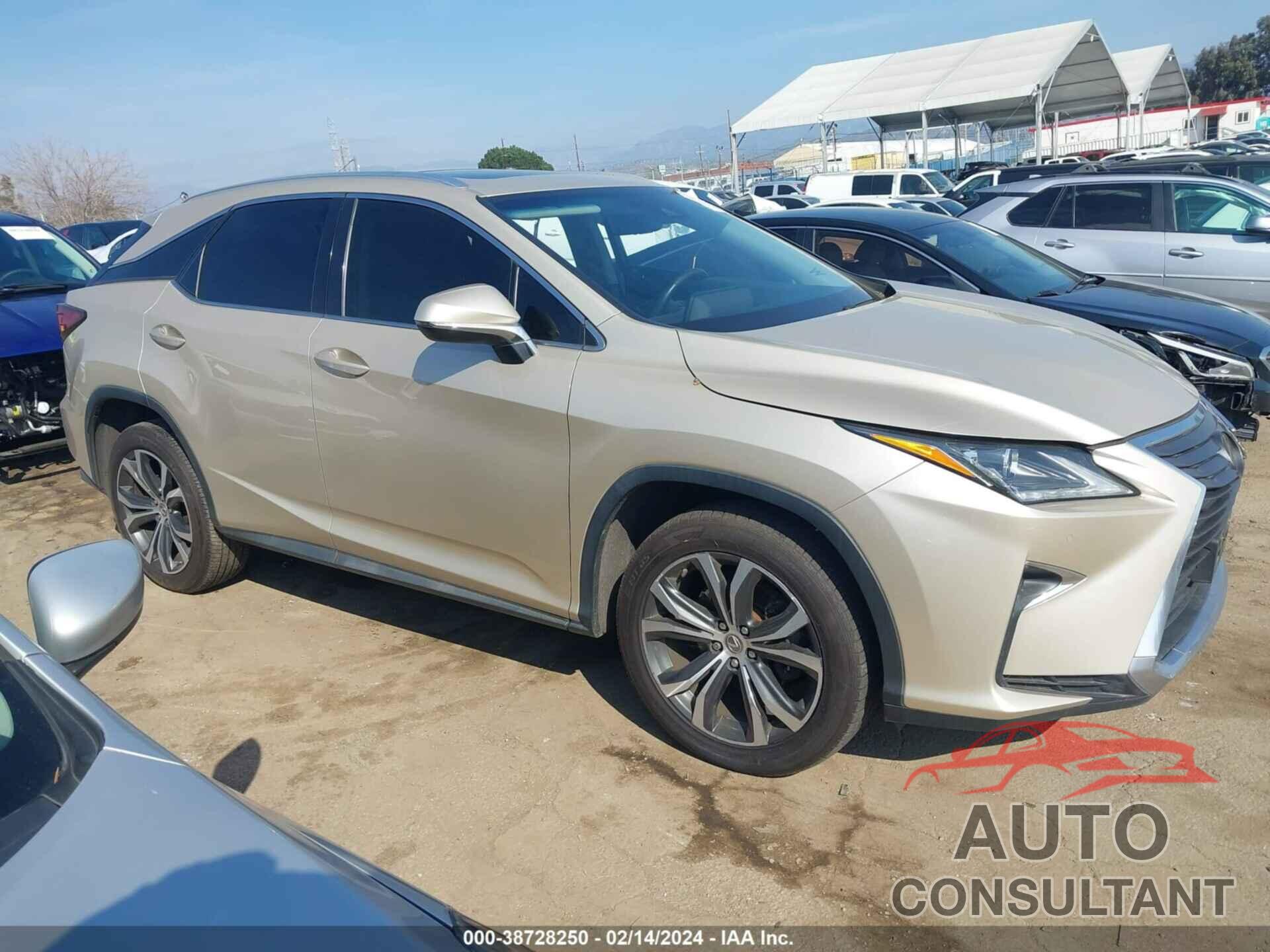 LEXUS RX 350 2017 - 2T2ZZMCAXHC088920