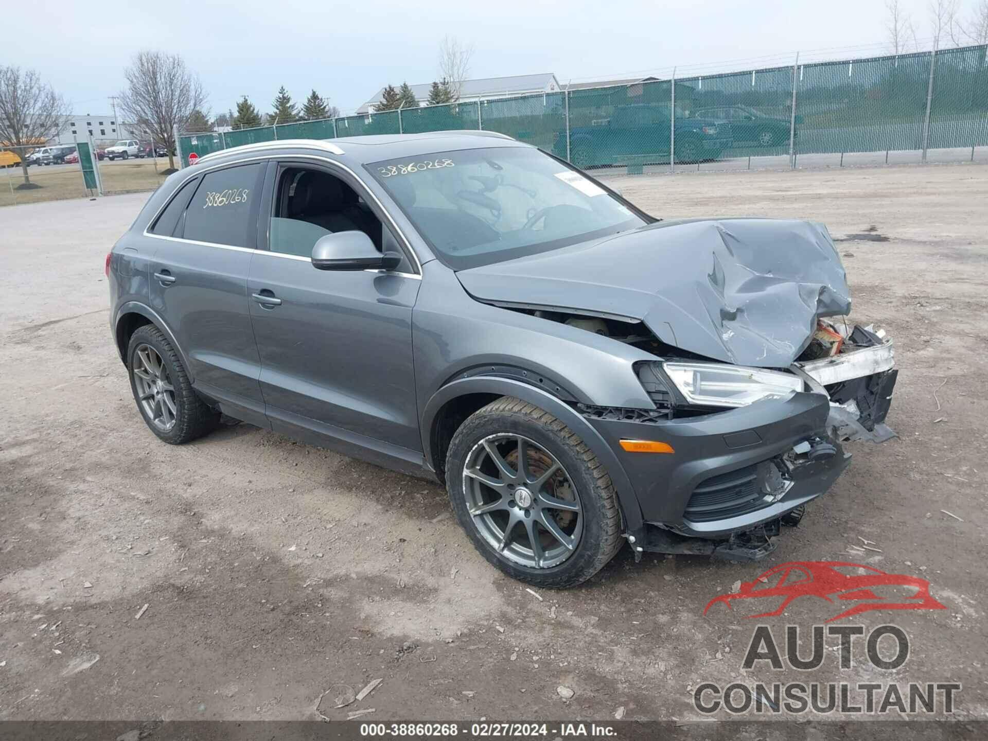 AUDI Q3 2017 - WA1JCCFSXHR002832