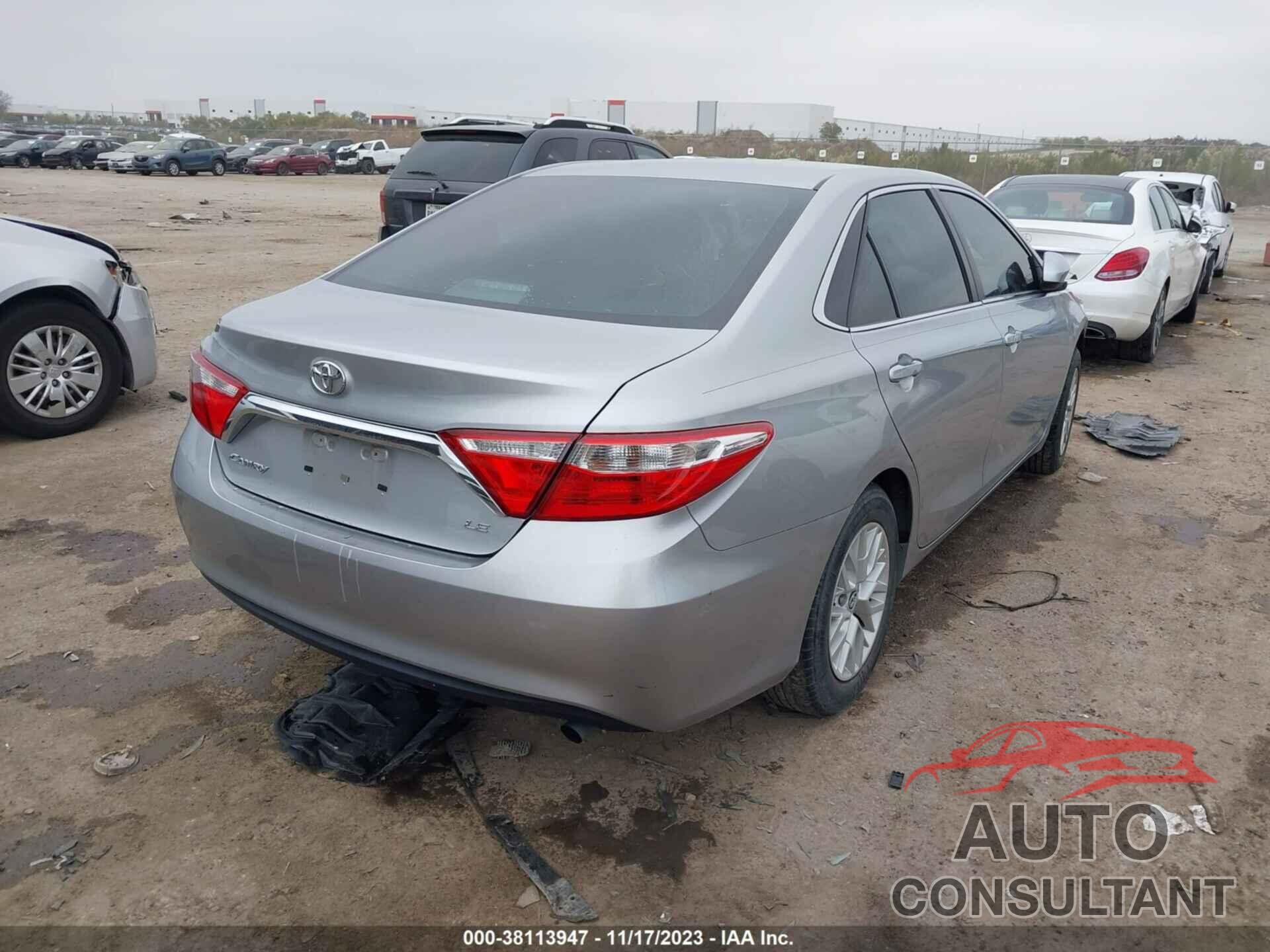 TOYOTA CAMRY 2016 - 4T4BF1FK9GR525052