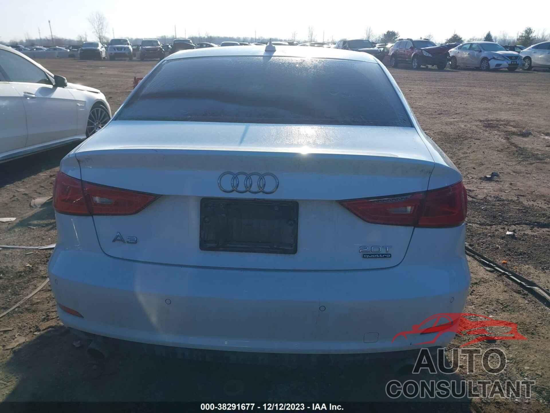 AUDI A3 2016 - WAUB8GFF0G1044541