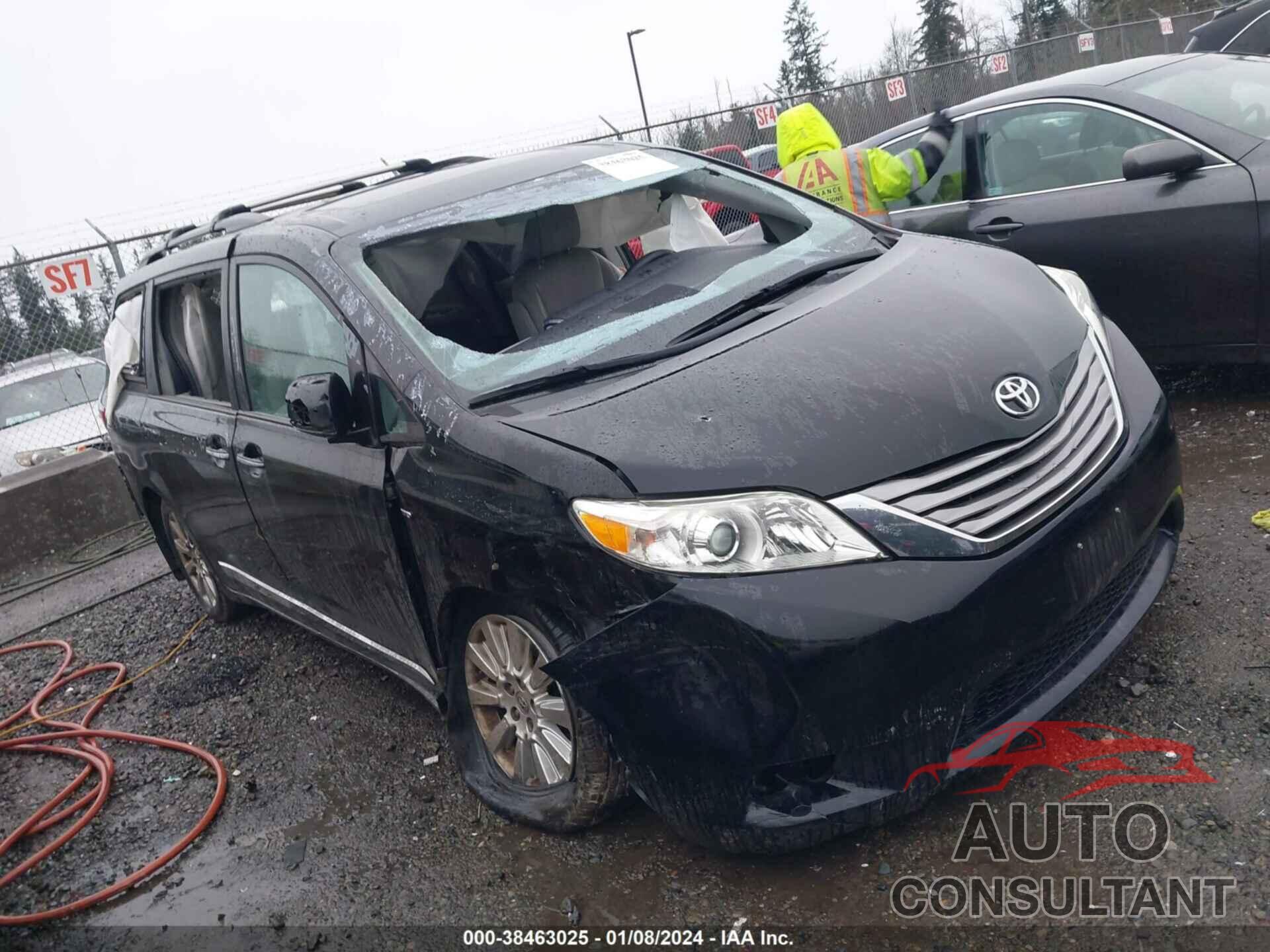 TOYOTA SIENNA 2016 - 5TDDK3DC2GS140673