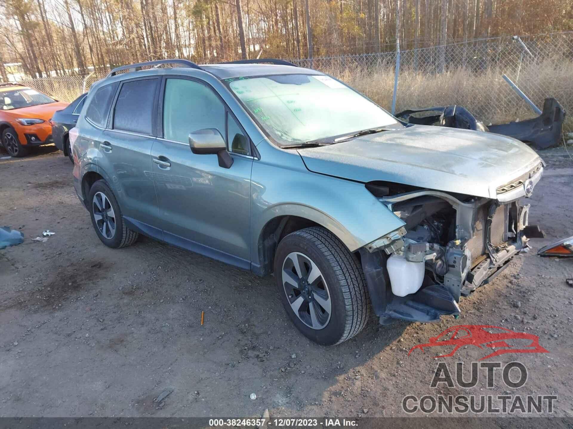 SUBARU FORESTER 2017 - JF2SJAJC7HH484722