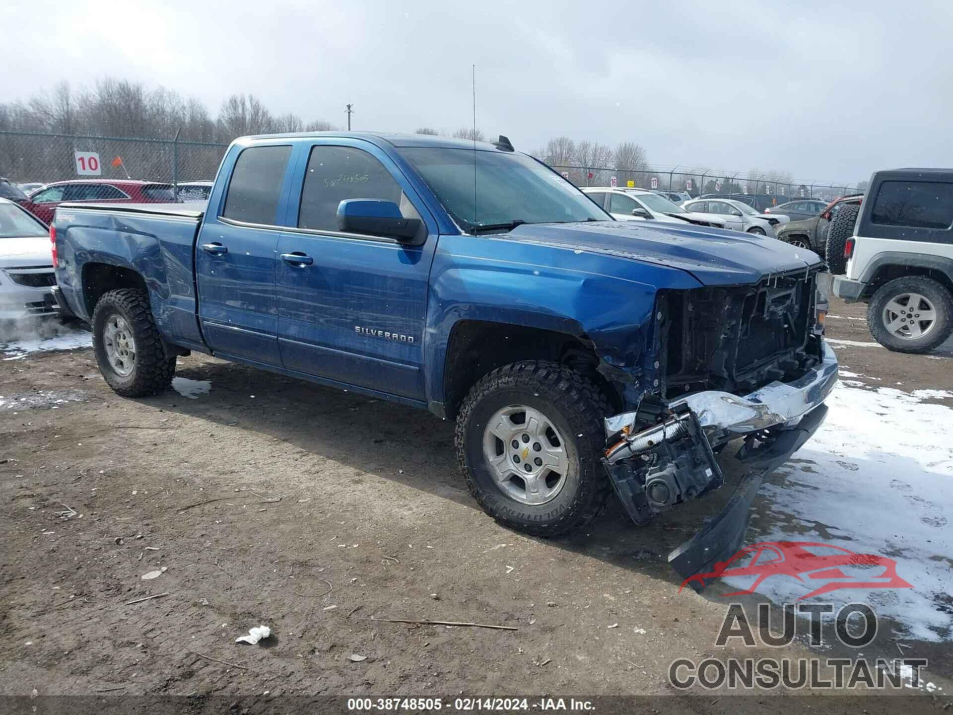 CHEVROLET SILVERADO 1500 2016 - 1GCVKREC9GZ101471