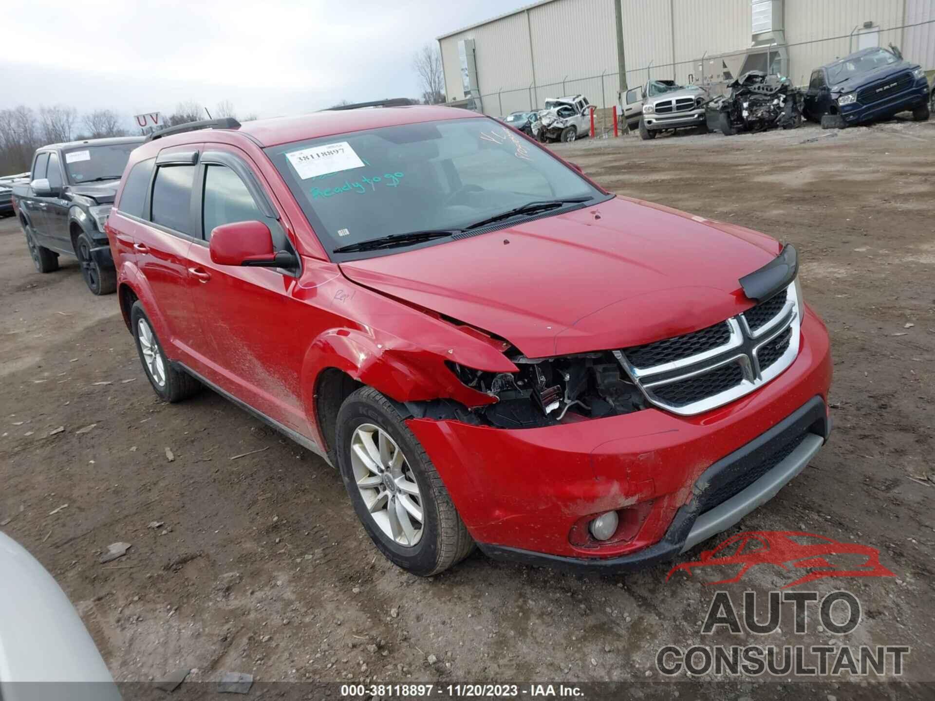 DODGE JOURNEY 2016 - 3C4PDCBG5GT140072