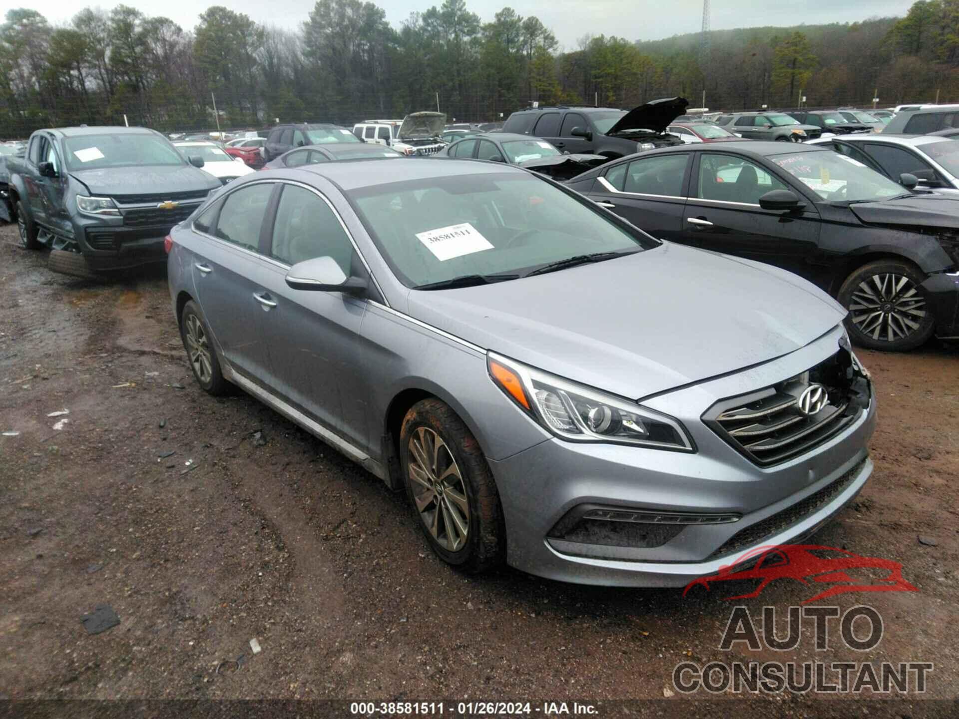 HYUNDAI SONATA 2016 - 5NPE34AF2GH340688