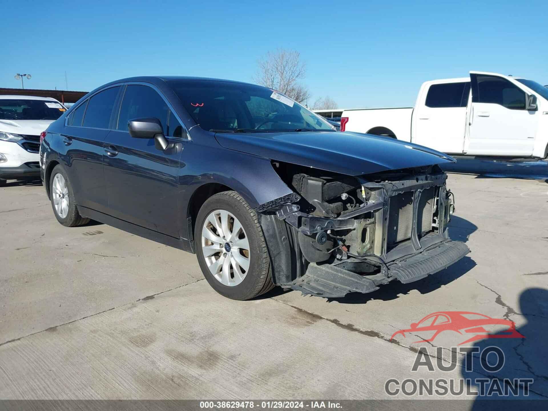 SUBARU LEGACY 2016 - 4S3BNBC69G3019435